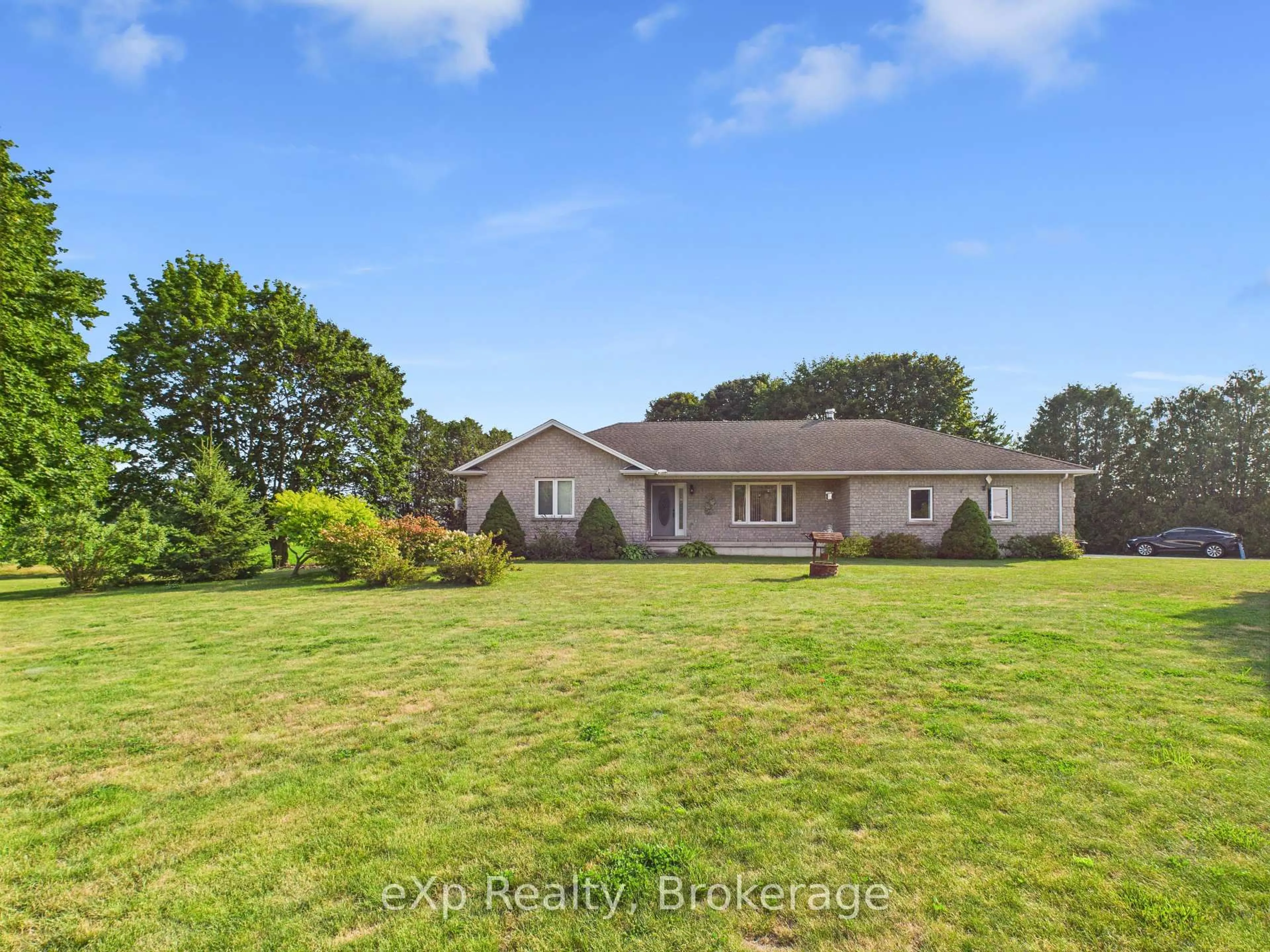 A pic from outside/outdoor area/front of a property/back of a property/a pic from drone, water/lake/river/ocean view for 7 Bruce Rd 15 Rd, Brockton Ontario N0G 1J0
