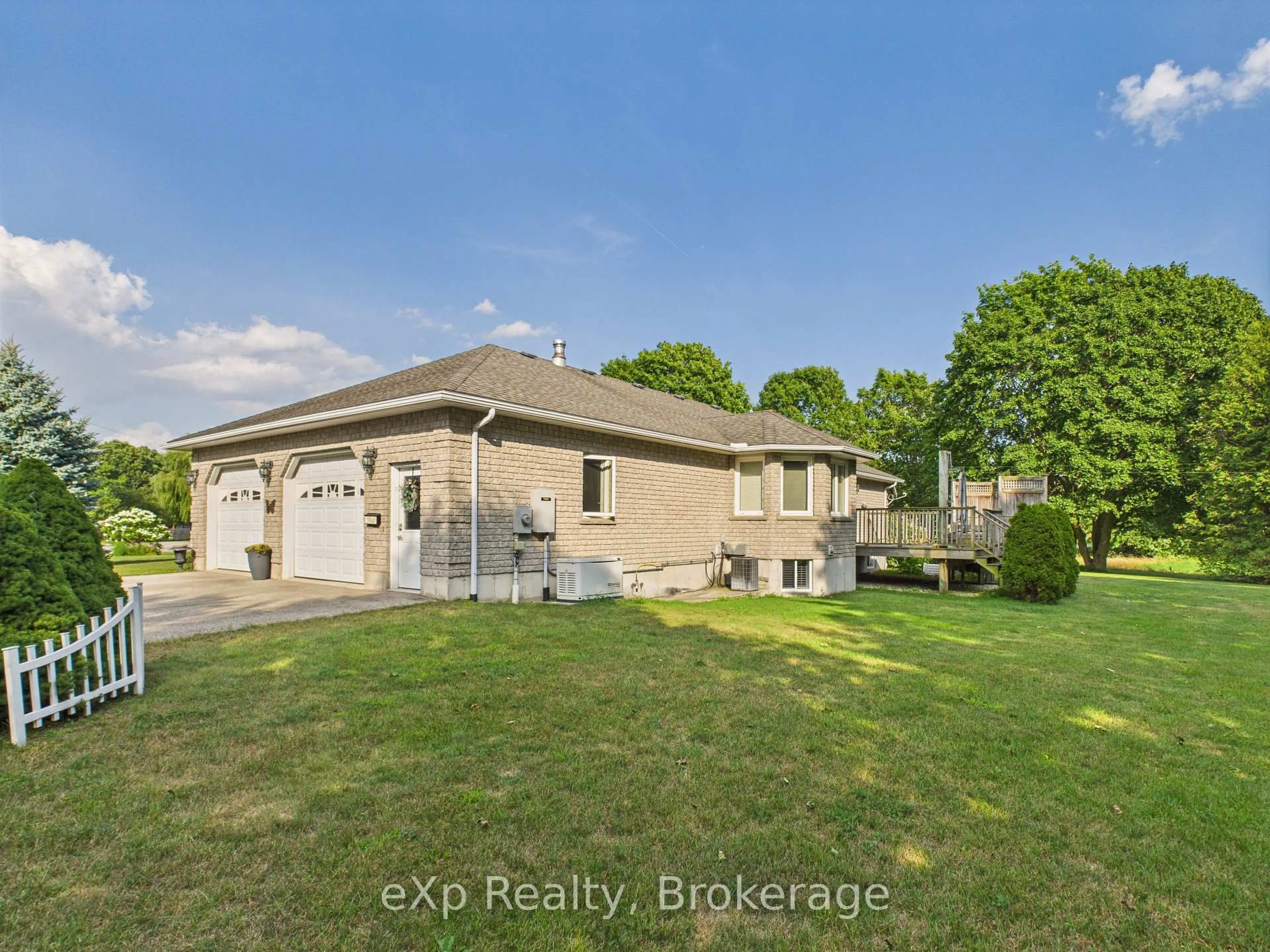 A pic from outside/outdoor area/front of a property/back of a property/a pic from drone, water/lake/river/ocean view for 7 Bruce Rd 15 Rd, Brockton Ontario N0G 1J0