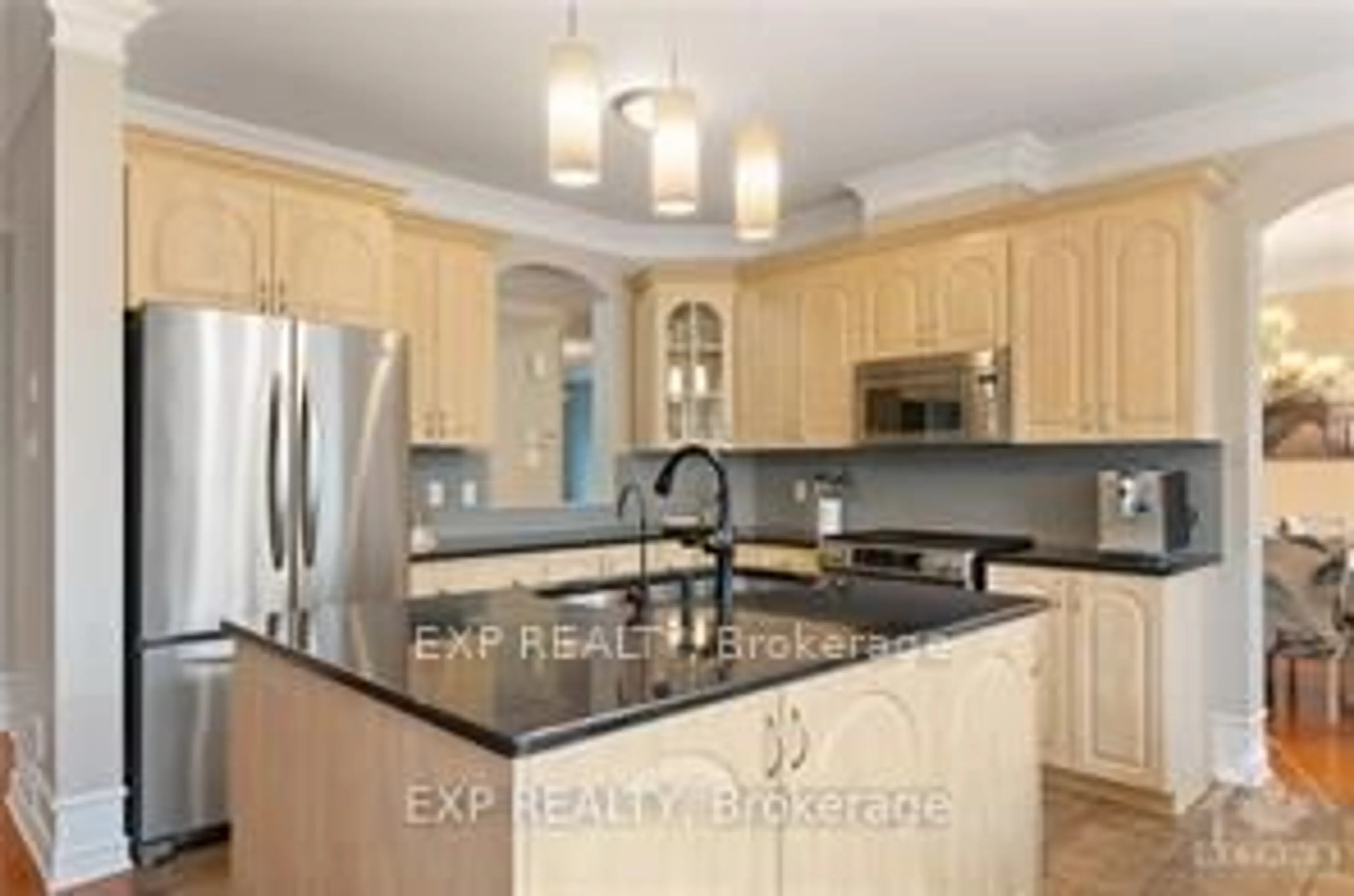Open concept kitchen, ceramic/tile floor for 82 Branthaven St, Ottawa Ontario K4A 0H2