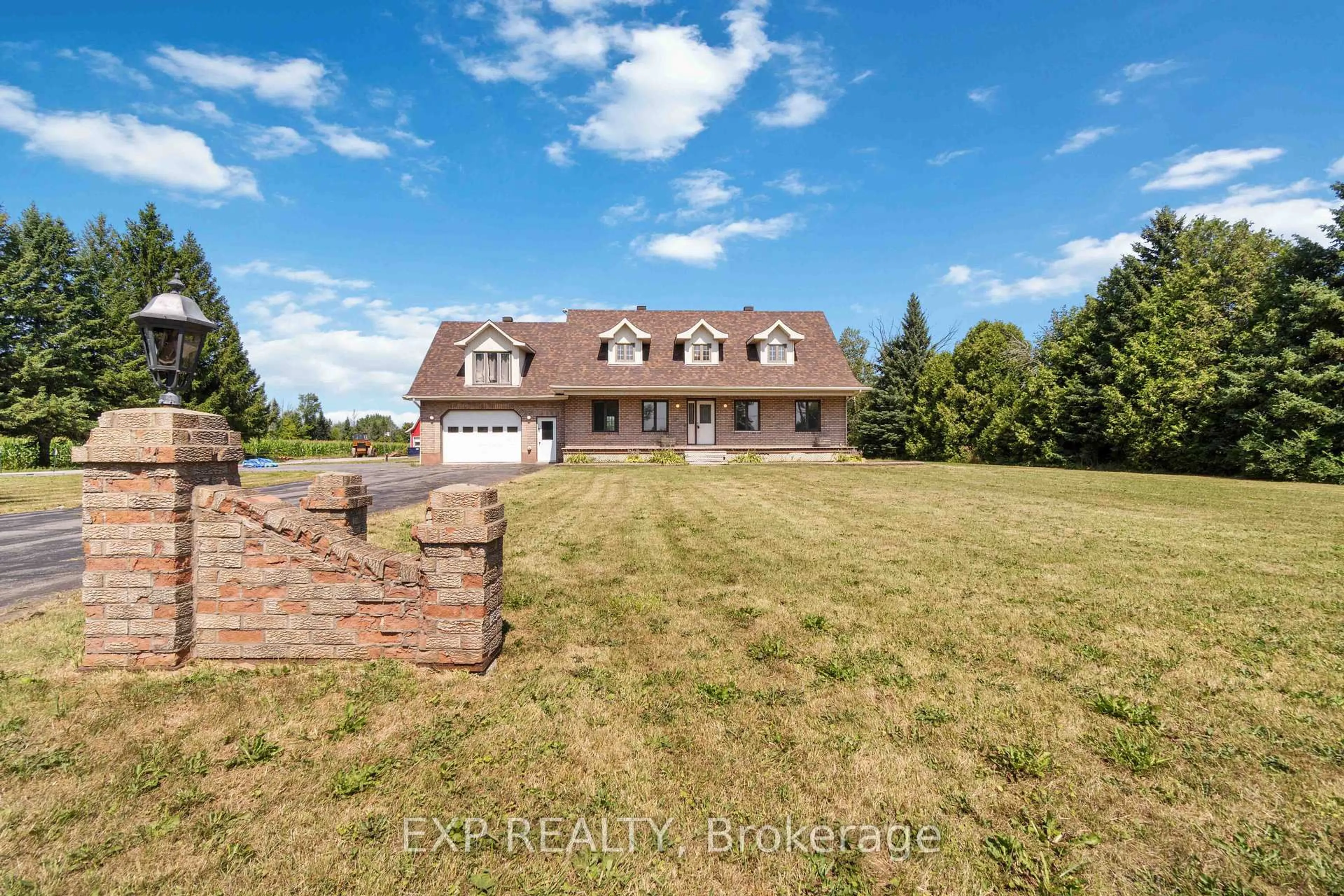 A pic from outside/outdoor area/front of a property/back of a property/a pic from drone, unknown for 760 Aurele Rd, Casselman Ontario K0A 1M0