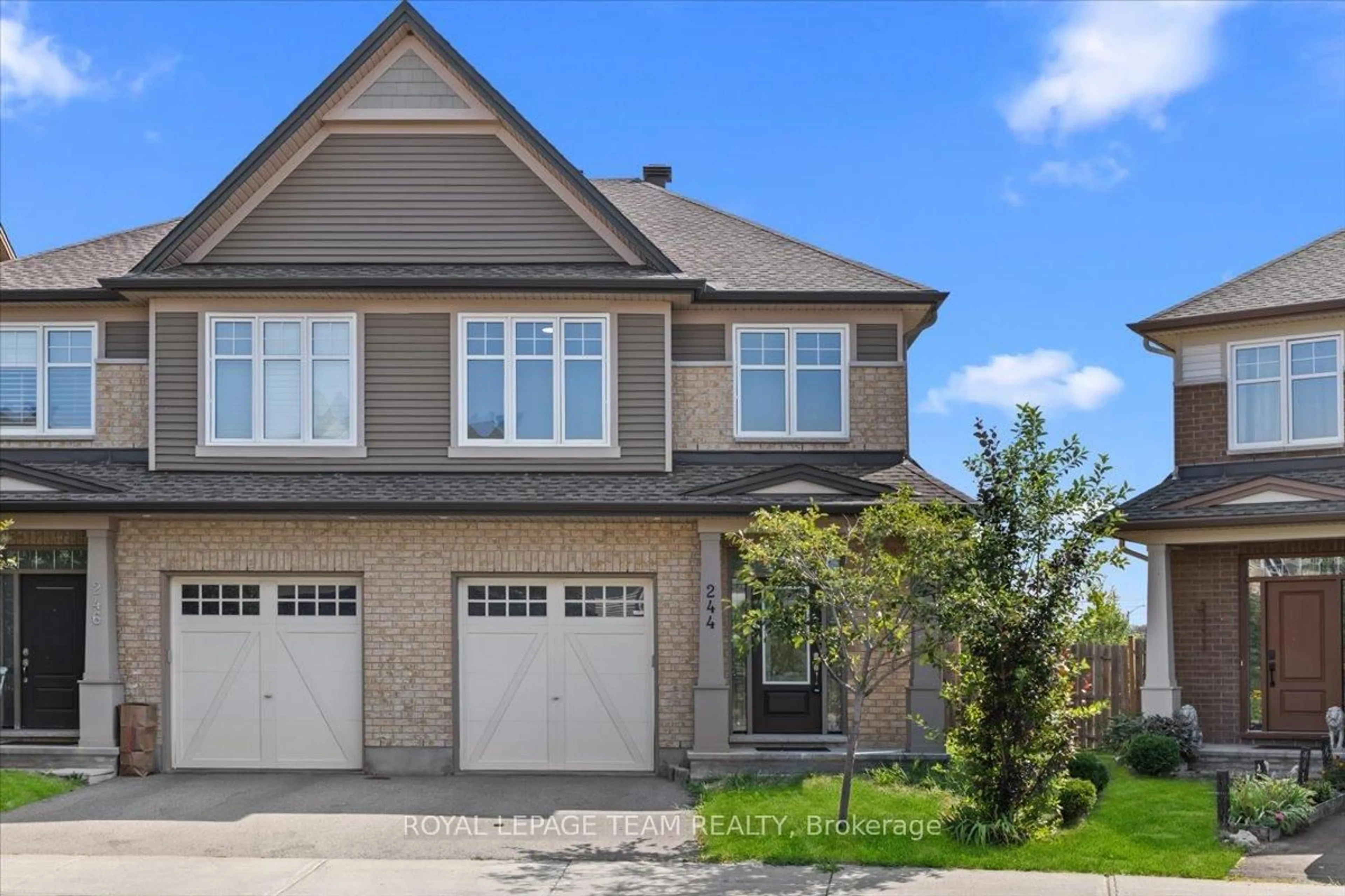 Home with brick exterior material, street for 244 Fergus Cres, Ottawa Ontario K2J 3L7