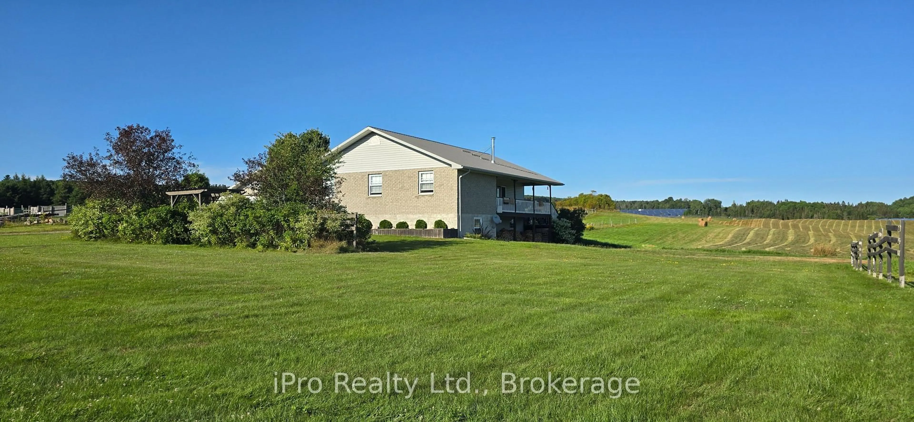 A pic from outside/outdoor area/front of a property/back of a property/a pic from drone, water/lake/river/ocean view for 771 Leggetts Rd, Armour Ontario P0A 1C0