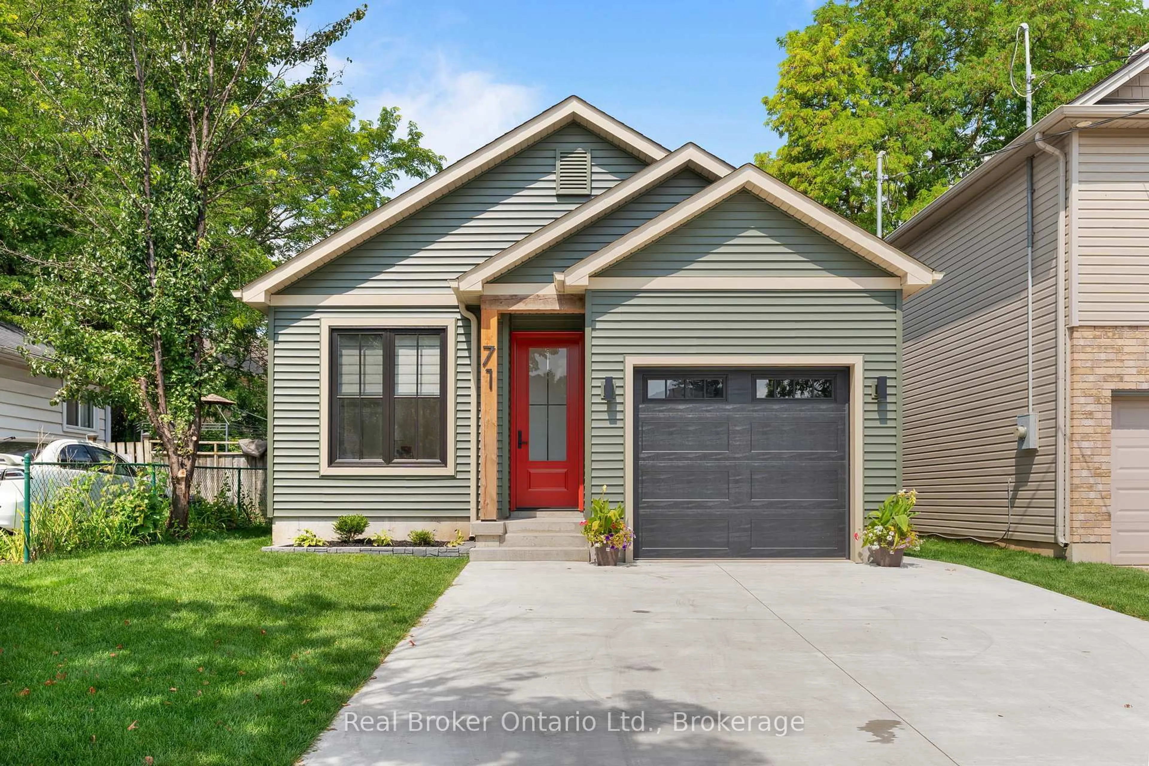 Home with brick exterior material, street for 71 Balfour St, Brantford Ontario N3T 1J6