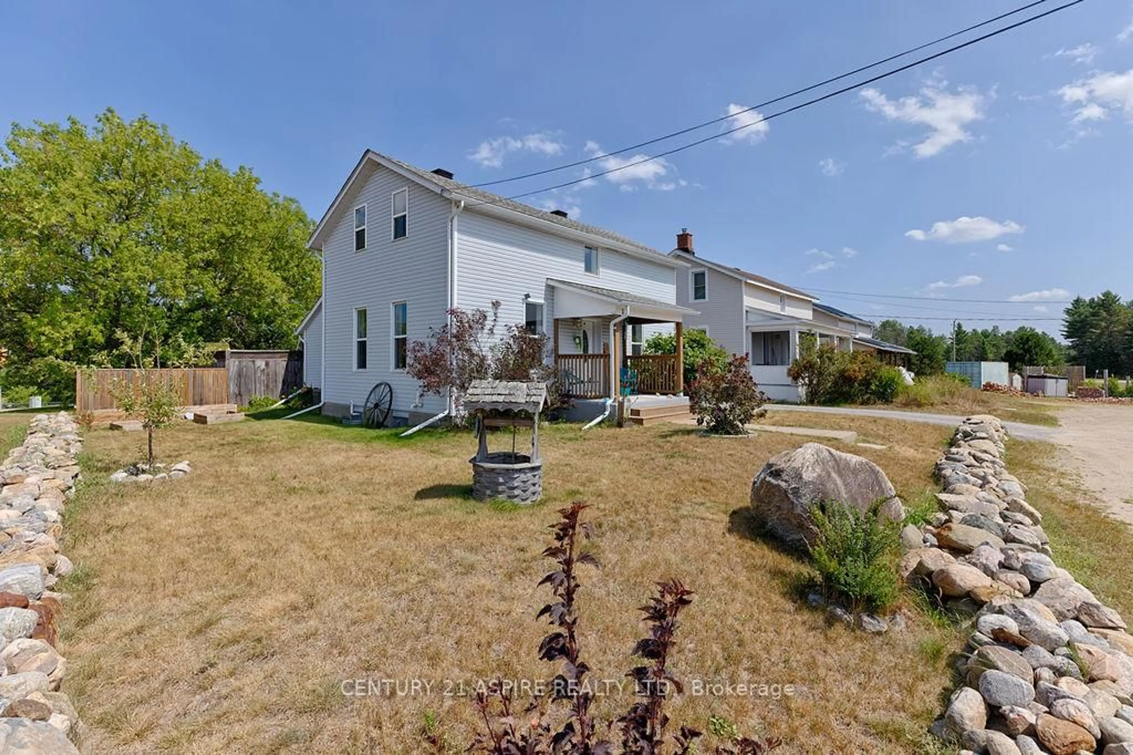 A pic from outside/outdoor area/front of a property/back of a property/a pic from drone, street for 3 Kellett St, Chalk River Ontario K0J 1J0