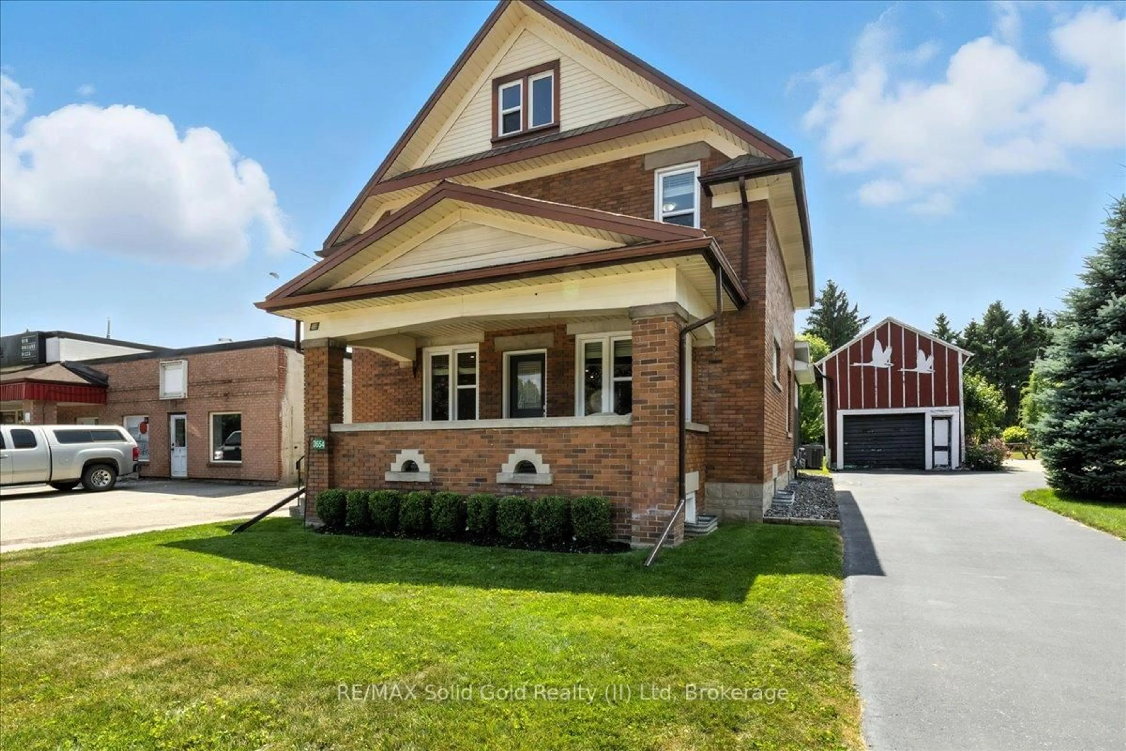 Home with brick exterior material, street for 3654 Lobsinger Line, Wellesley Ontario N0B 2M0
