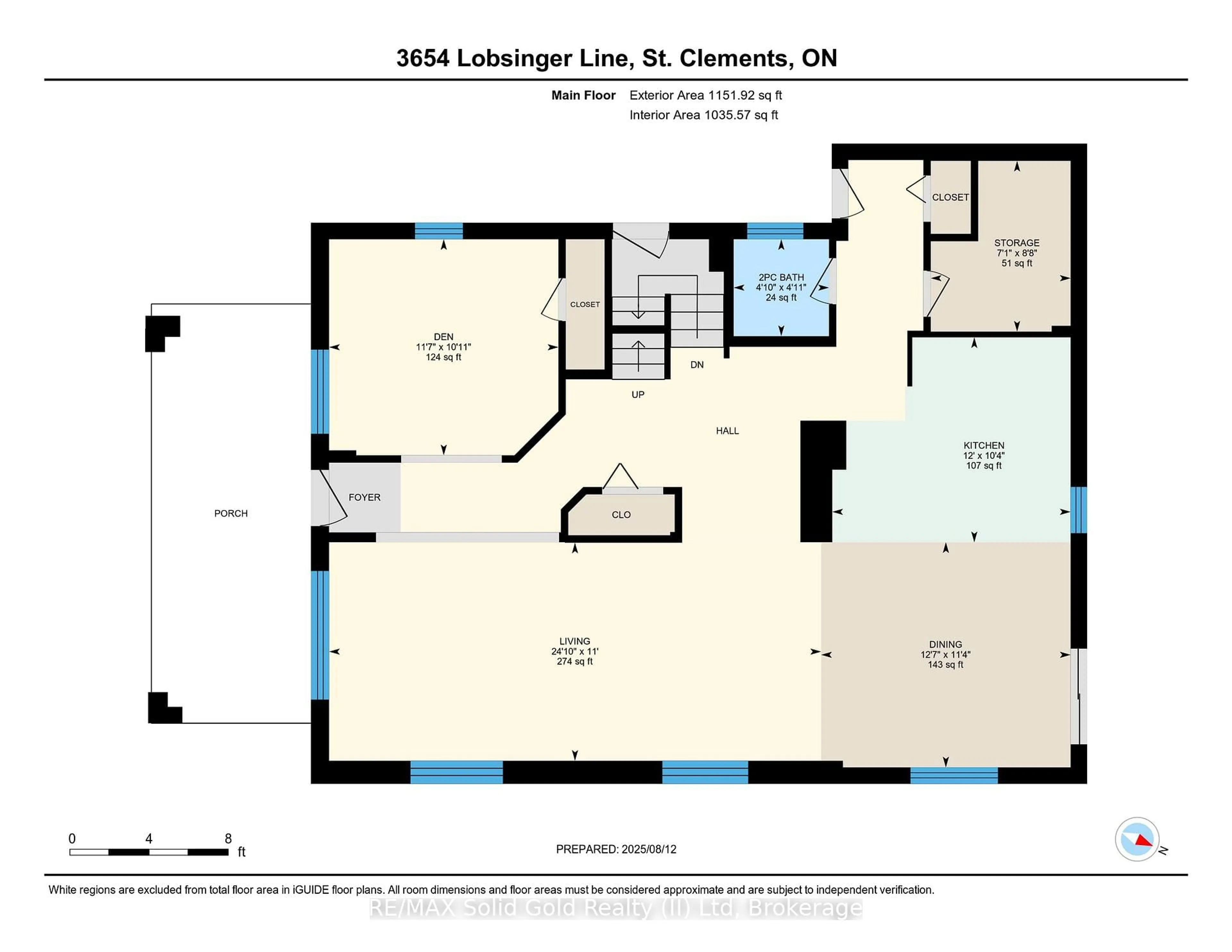 Floor plan for 3654 Lobsinger Line, Wellesley Ontario N0B 2M0