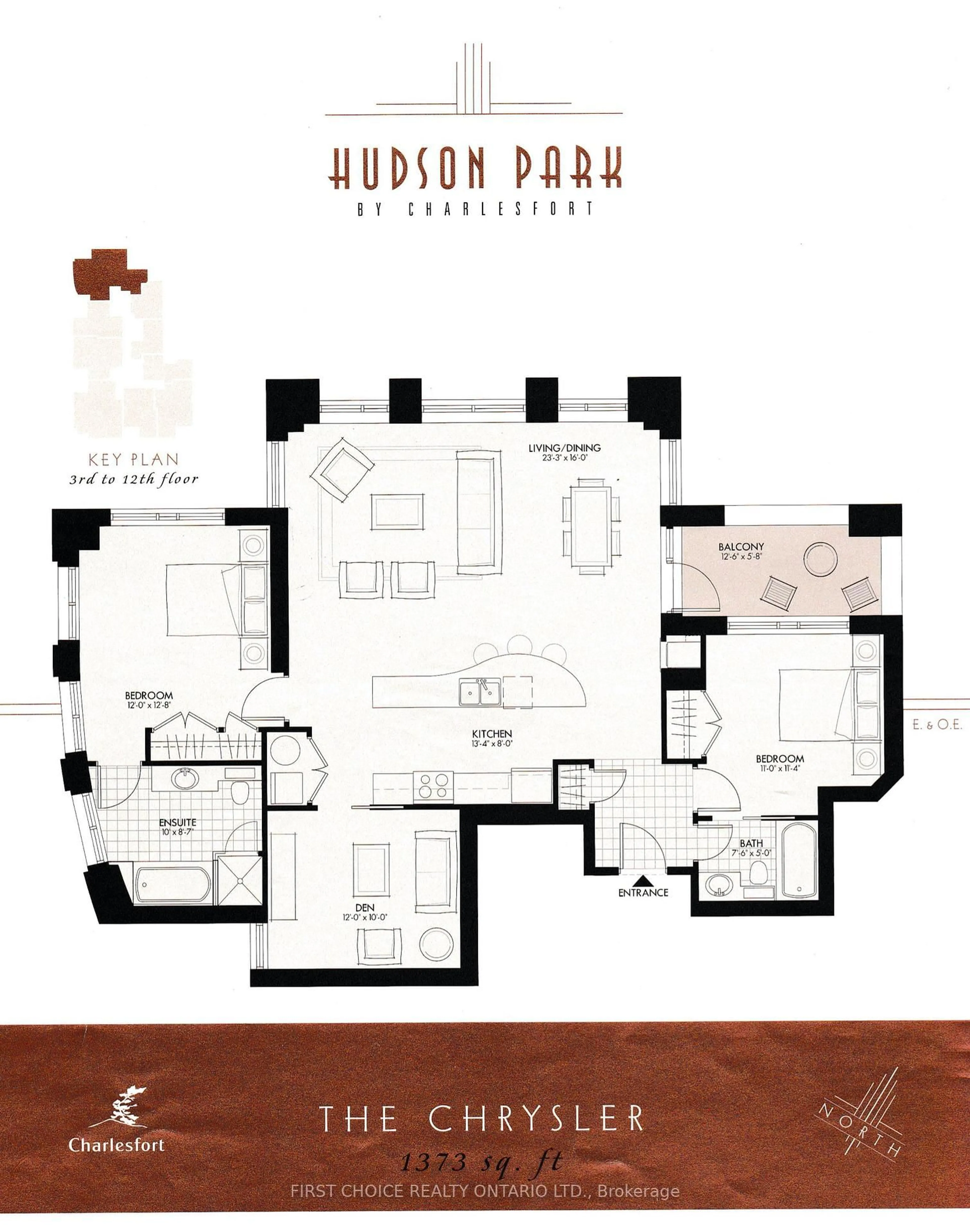 Floor plan for 245 Kent St #609, Ottawa Ontario K2P 0A5