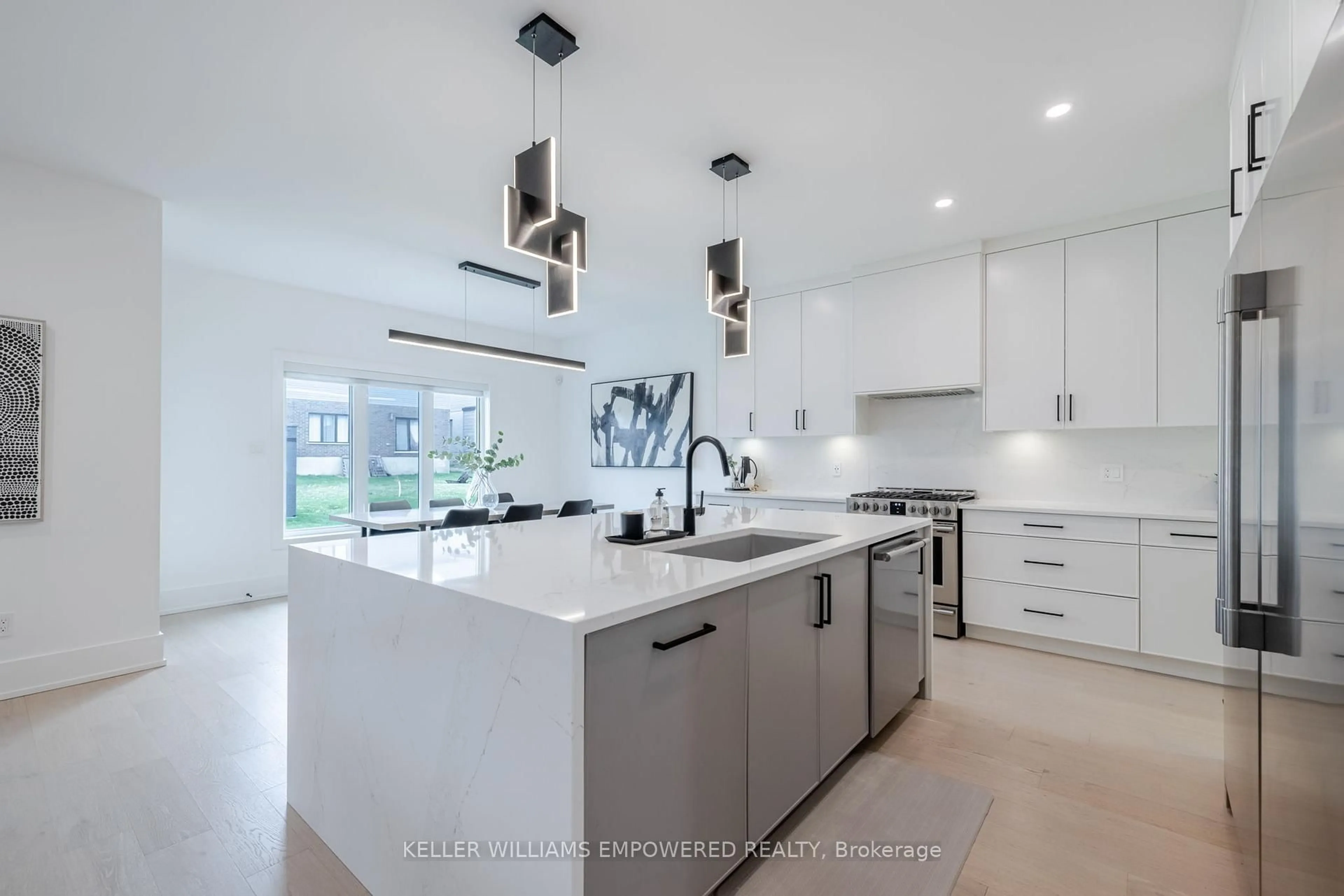 Contemporary kitchen, ceramic/tile floor for 1611 Upper West Ave, London South Ontario N6K 0M2