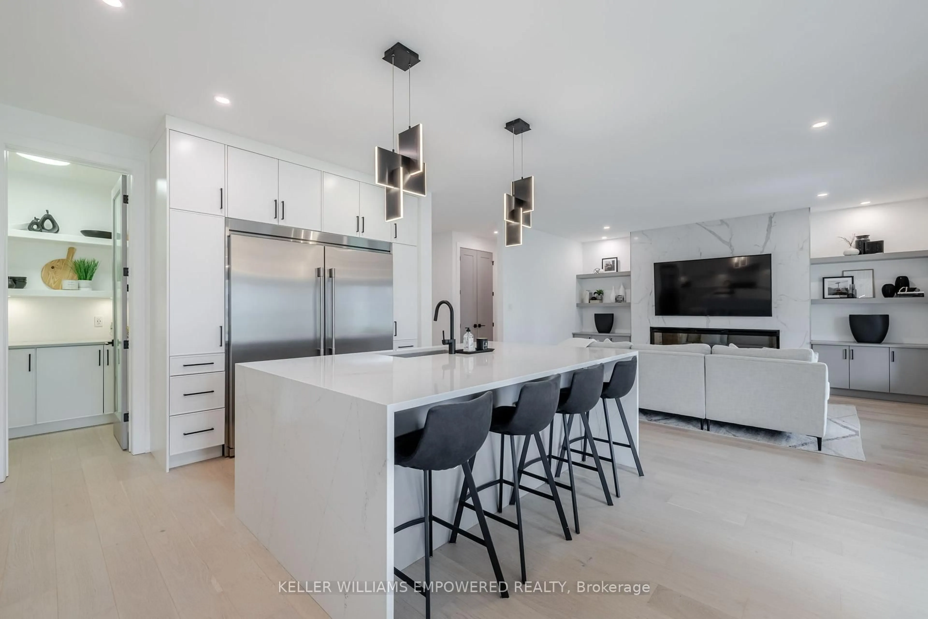 Contemporary kitchen, ceramic/tile floor for 1611 Upper West Ave, London South Ontario N6K 0M2