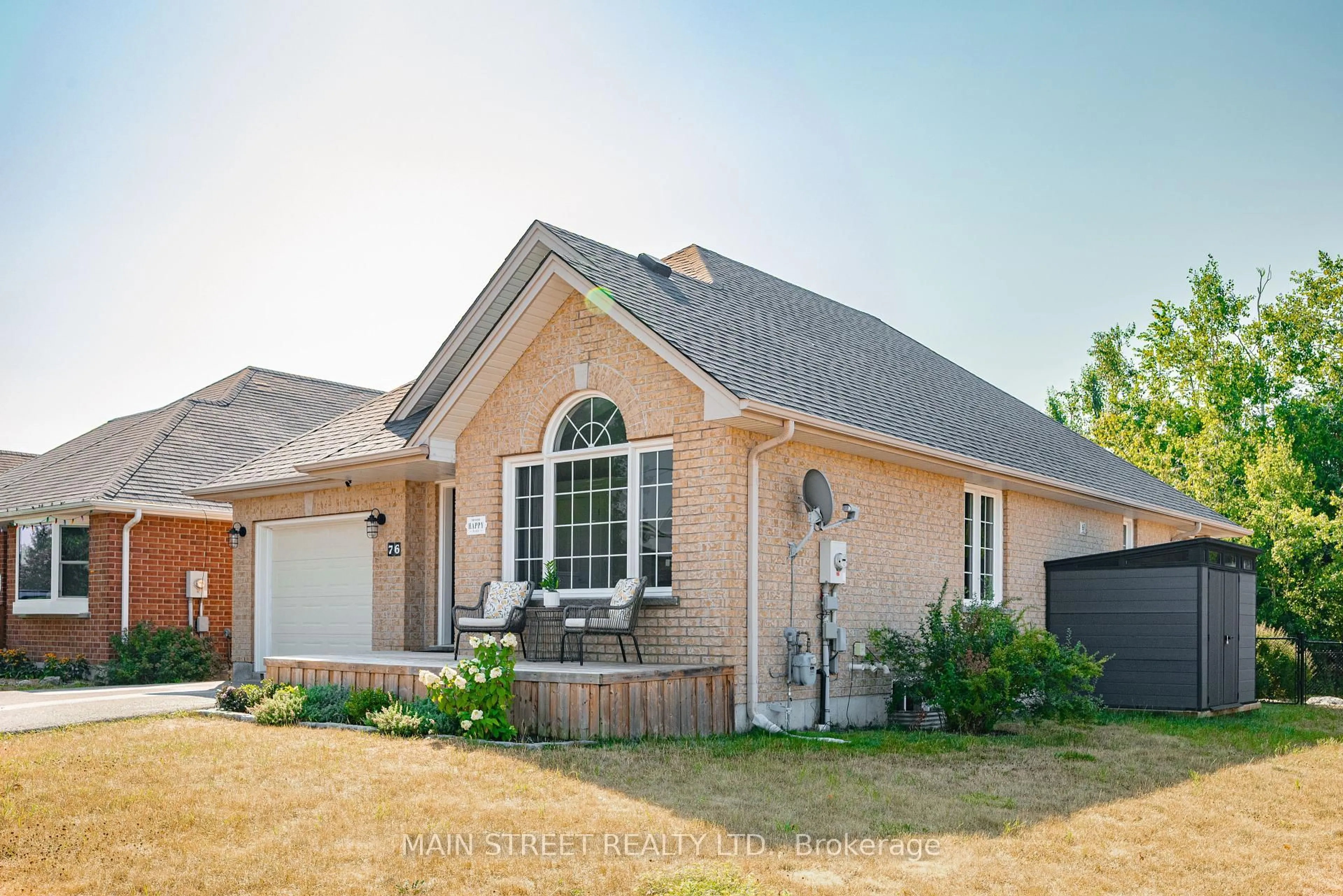 Home with brick exterior material, street for 76 Laurent Blvd, Kawartha Lakes Ontario K0M 8H1