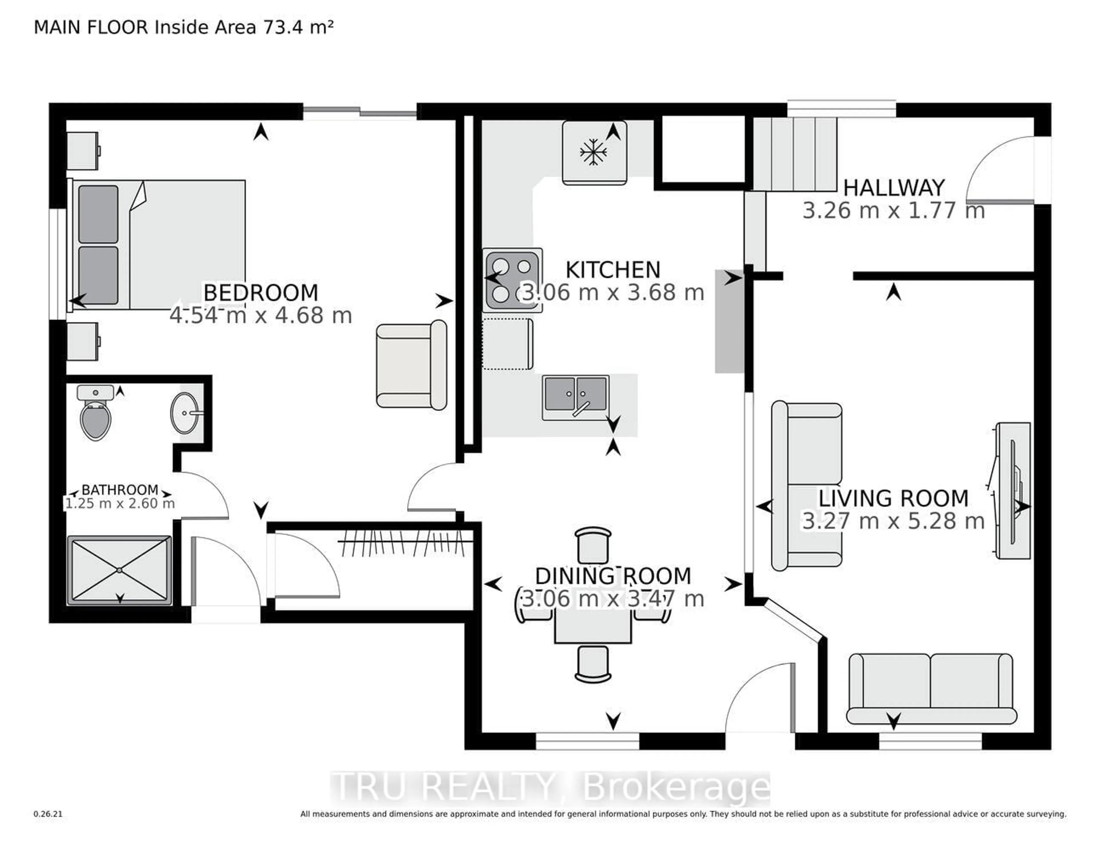 Floor plan for 236 Main St, Rideau Lakes Ontario K0G 1E0