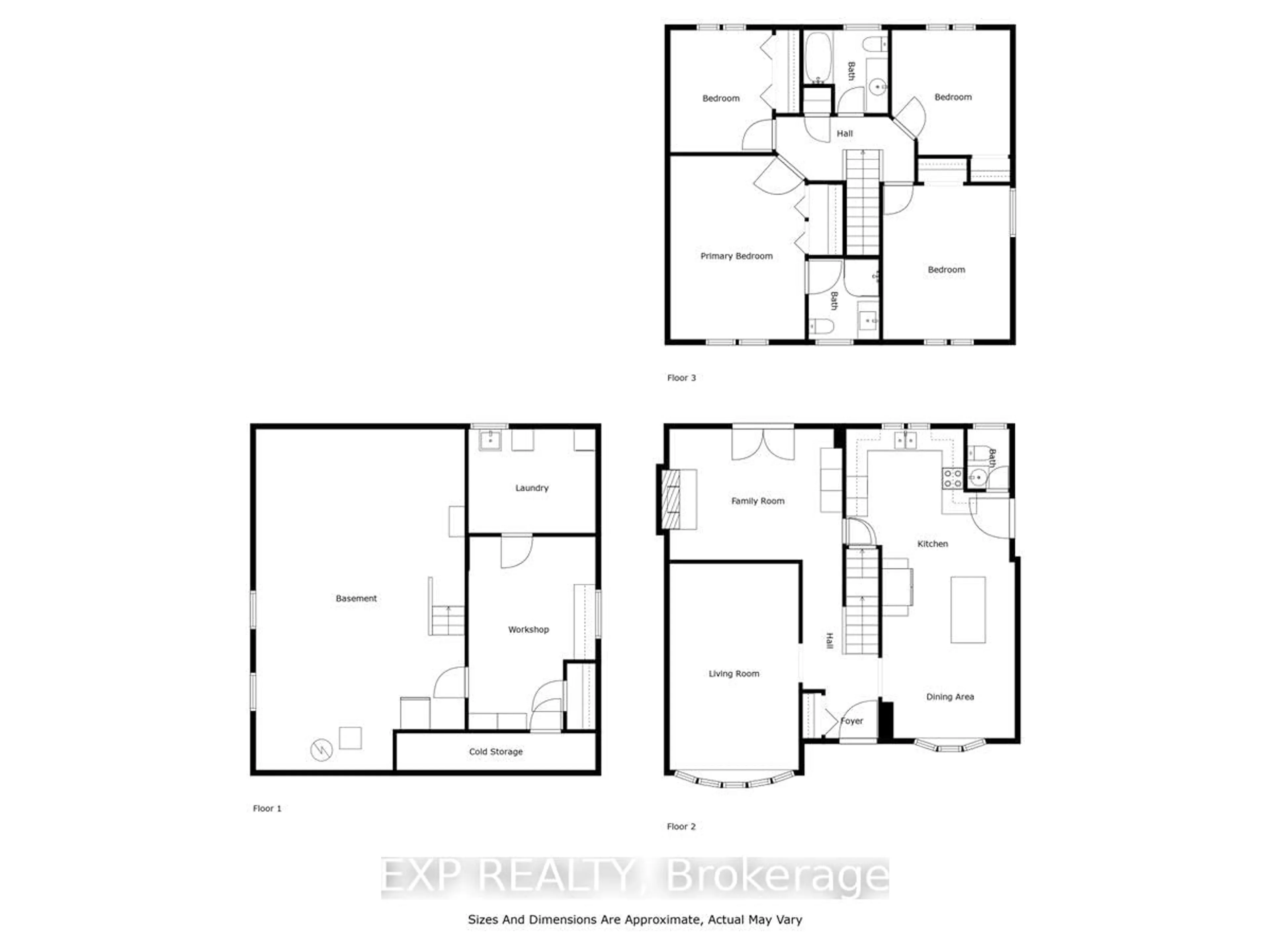 Floor plan for 958 Golfview Rd, Peterborough West Ontario K9J 7W4