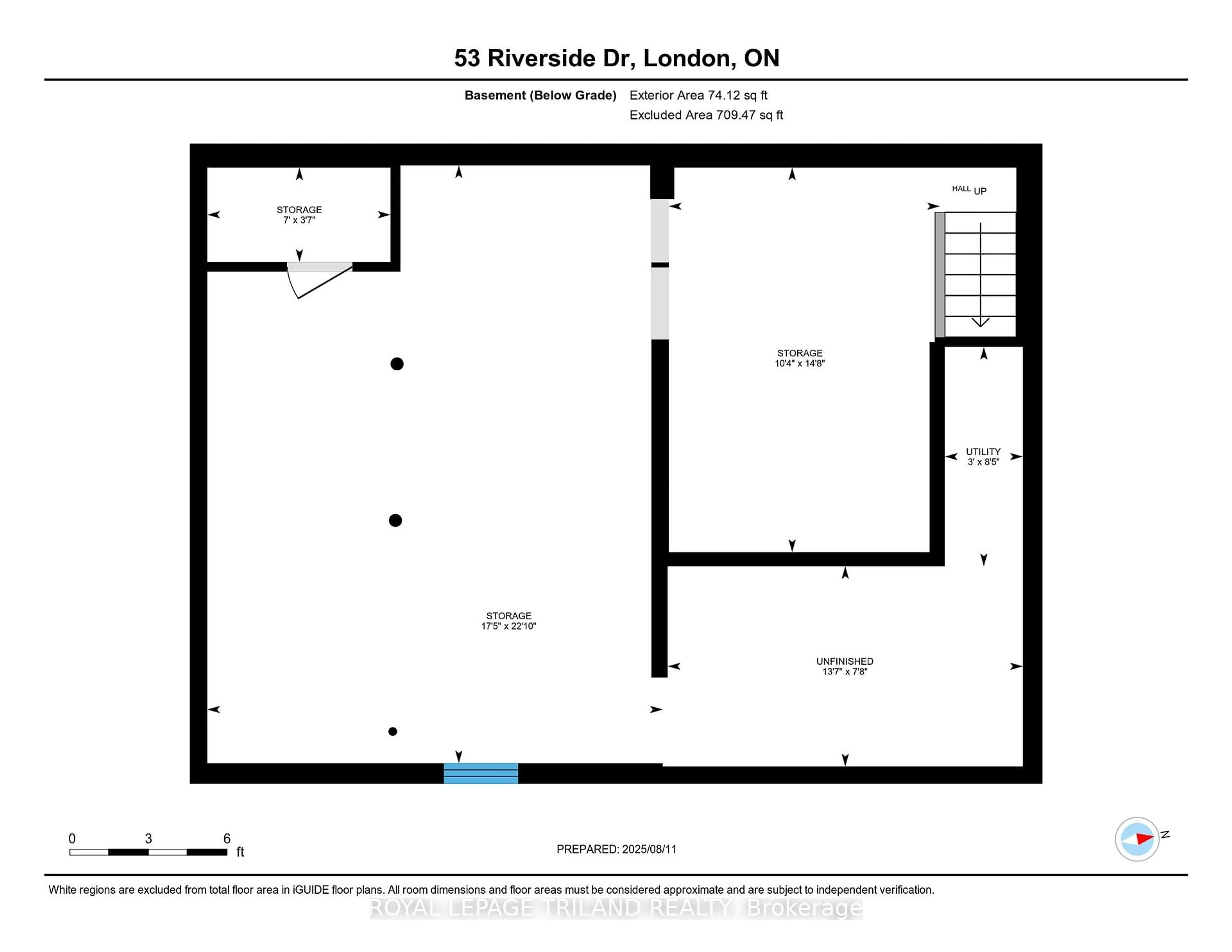 Floor plan for 53 Riverside Dr, London North Ontario N6H 1B3