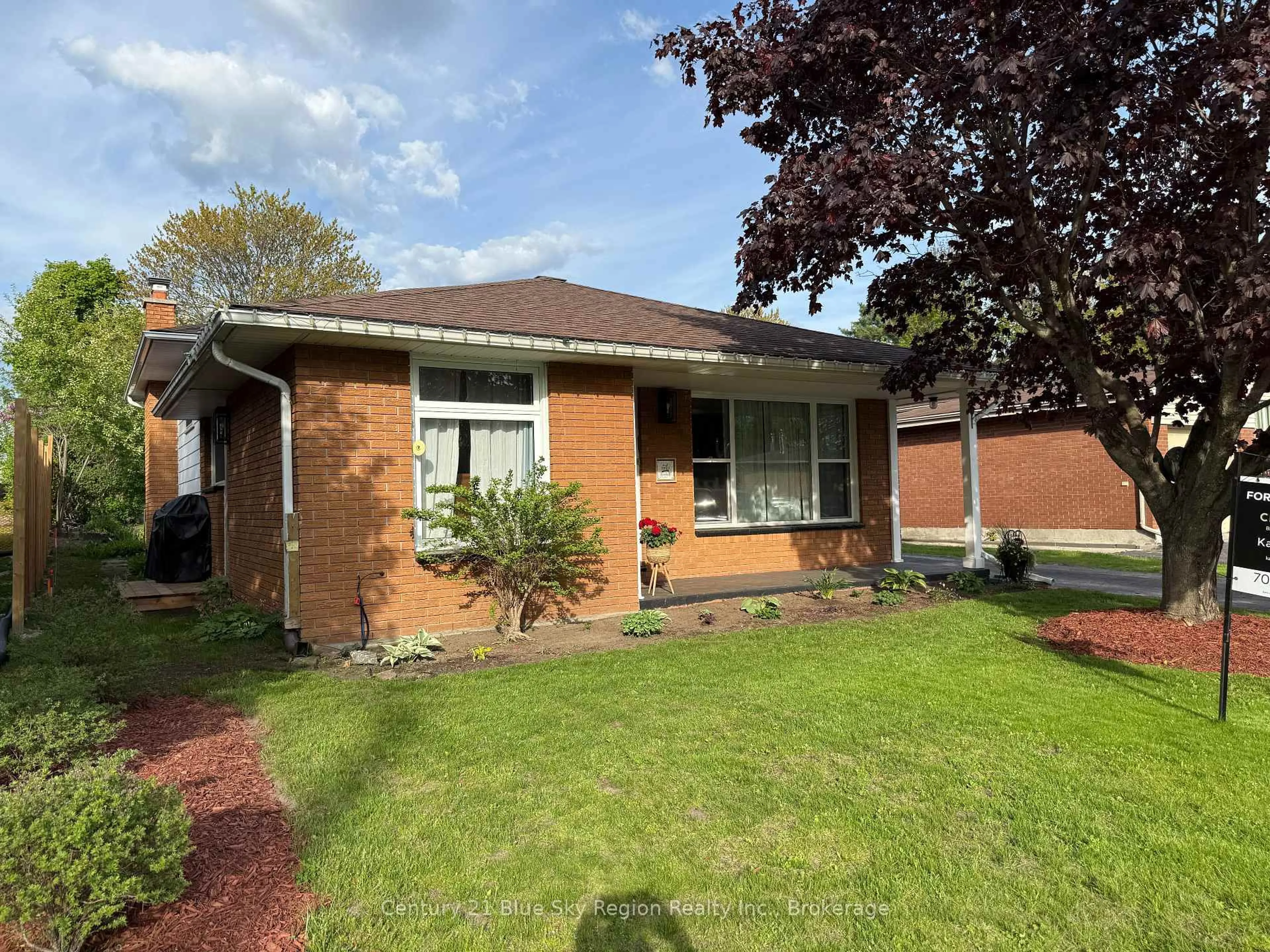 Home with brick exterior material, street for 14 MARSHALL PARK Dr, North Bay Ontario P1A 2N9
