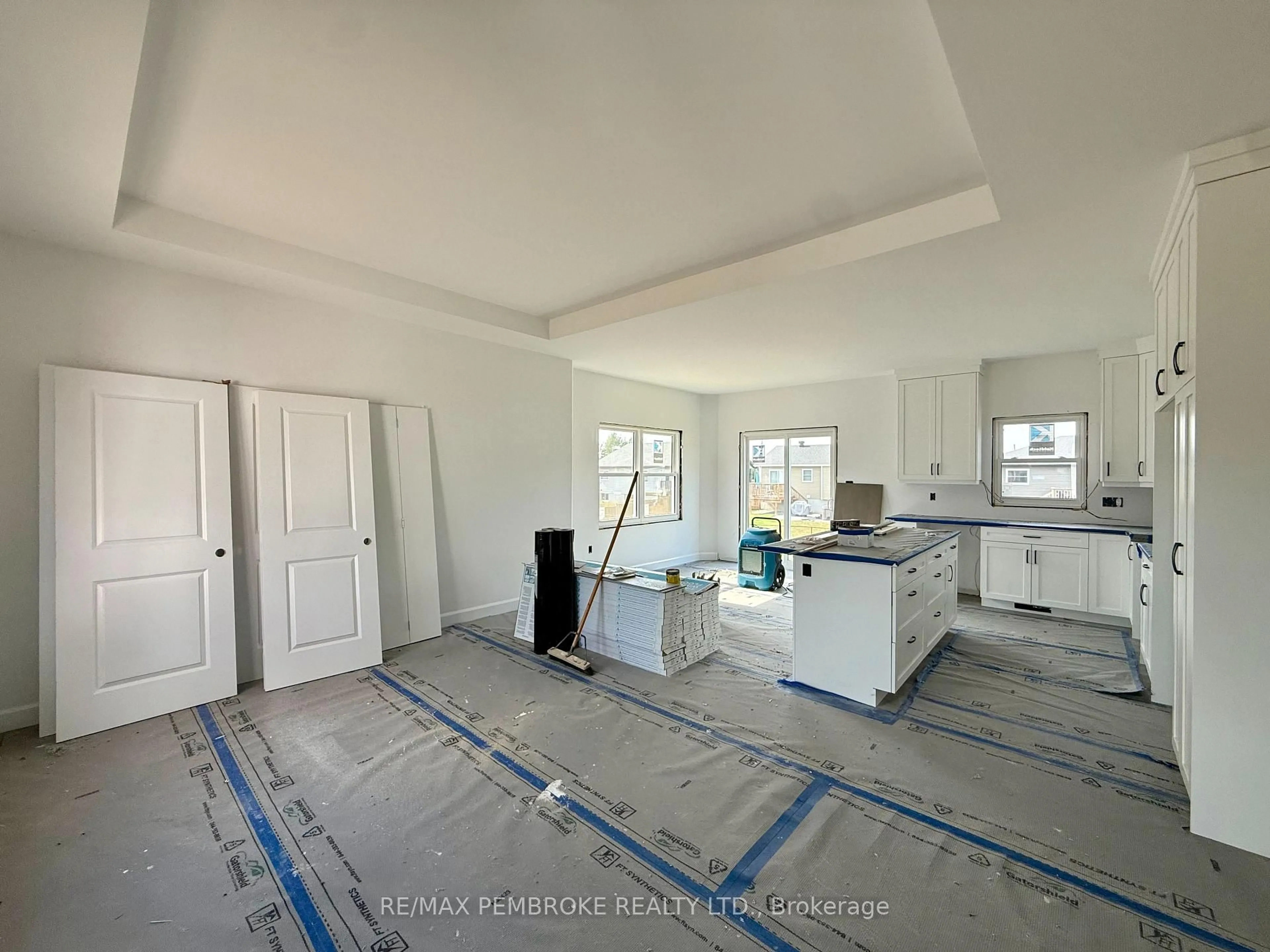 Open concept kitchen, ceramic/tile floor for 14 Durant St, Petawawa Ontario K8H 0G2