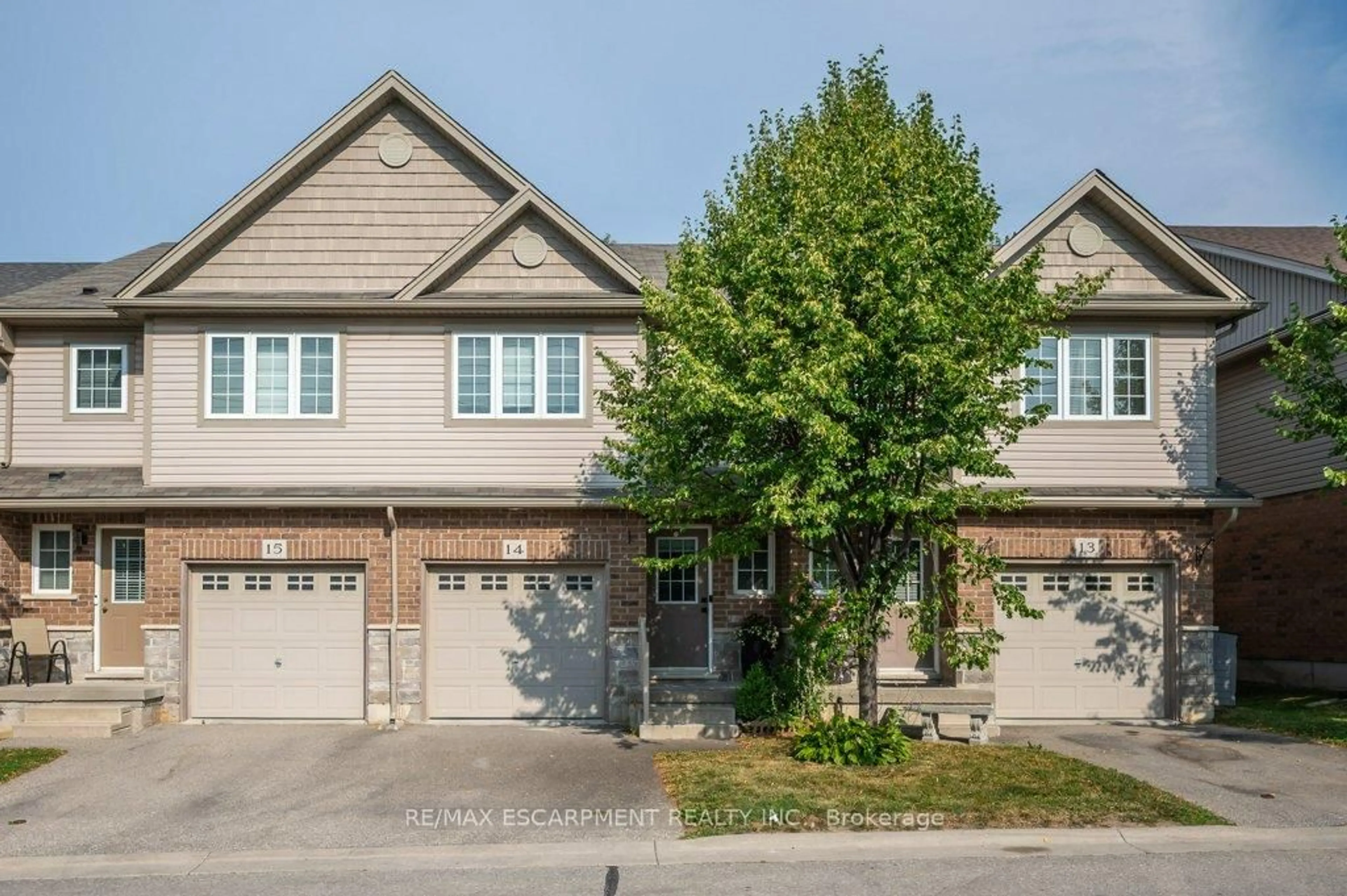 Home with brick exterior material, street for 355 Fisher Mills Rd #14, Cambridge Ontario N3C 4N5