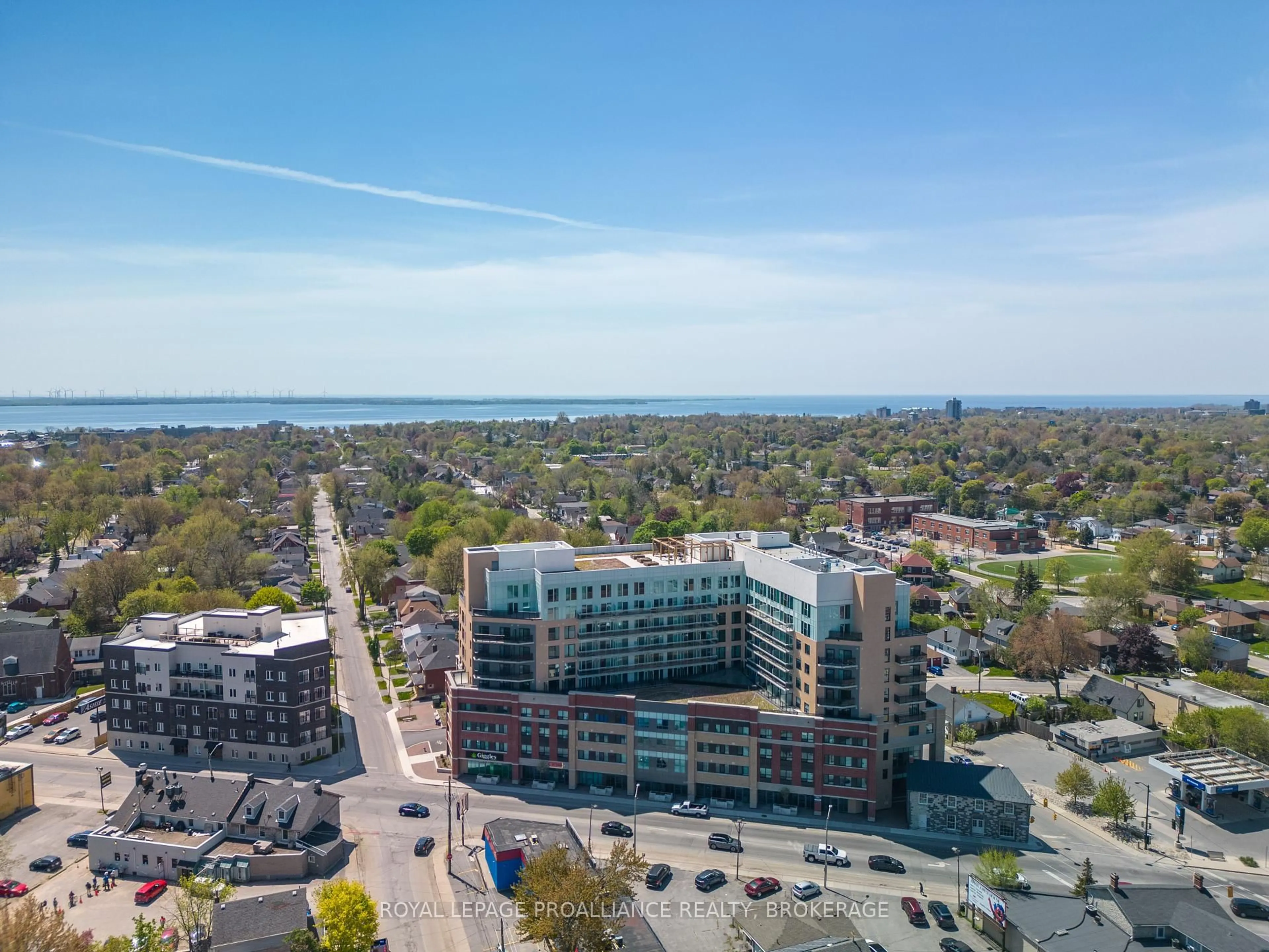 A pic from outside/outdoor area/front of a property/back of a property/a pic from drone, unknown for 652 Princess St #1023, Kingston Ontario K7L 1E5