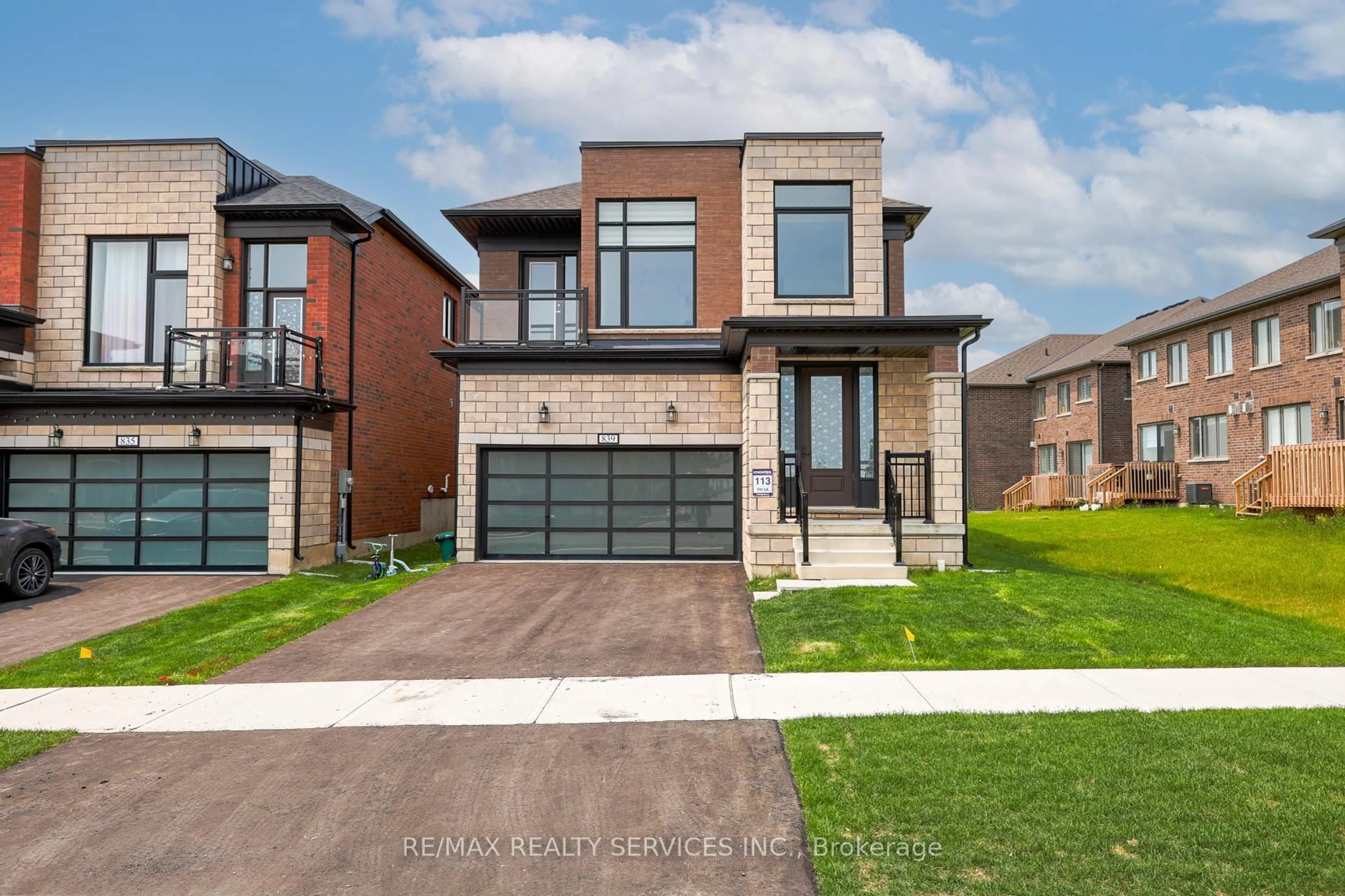 Home with brick exterior material, street for 839 Sobeski Ave, Woodstock Ontario N4T 0P2