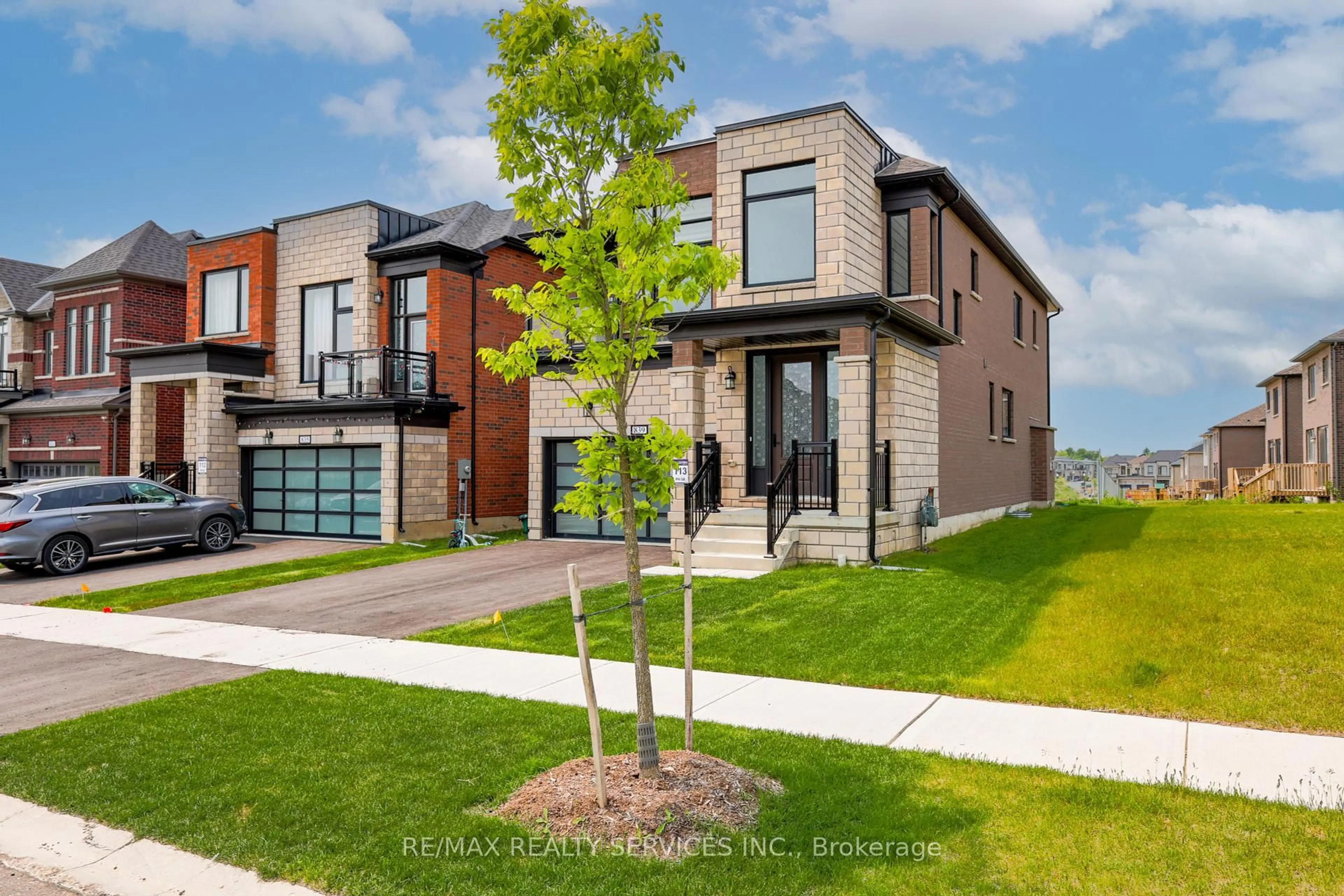 Home with brick exterior material, street for 839 Sobeski Ave, Woodstock Ontario N4T 0P2