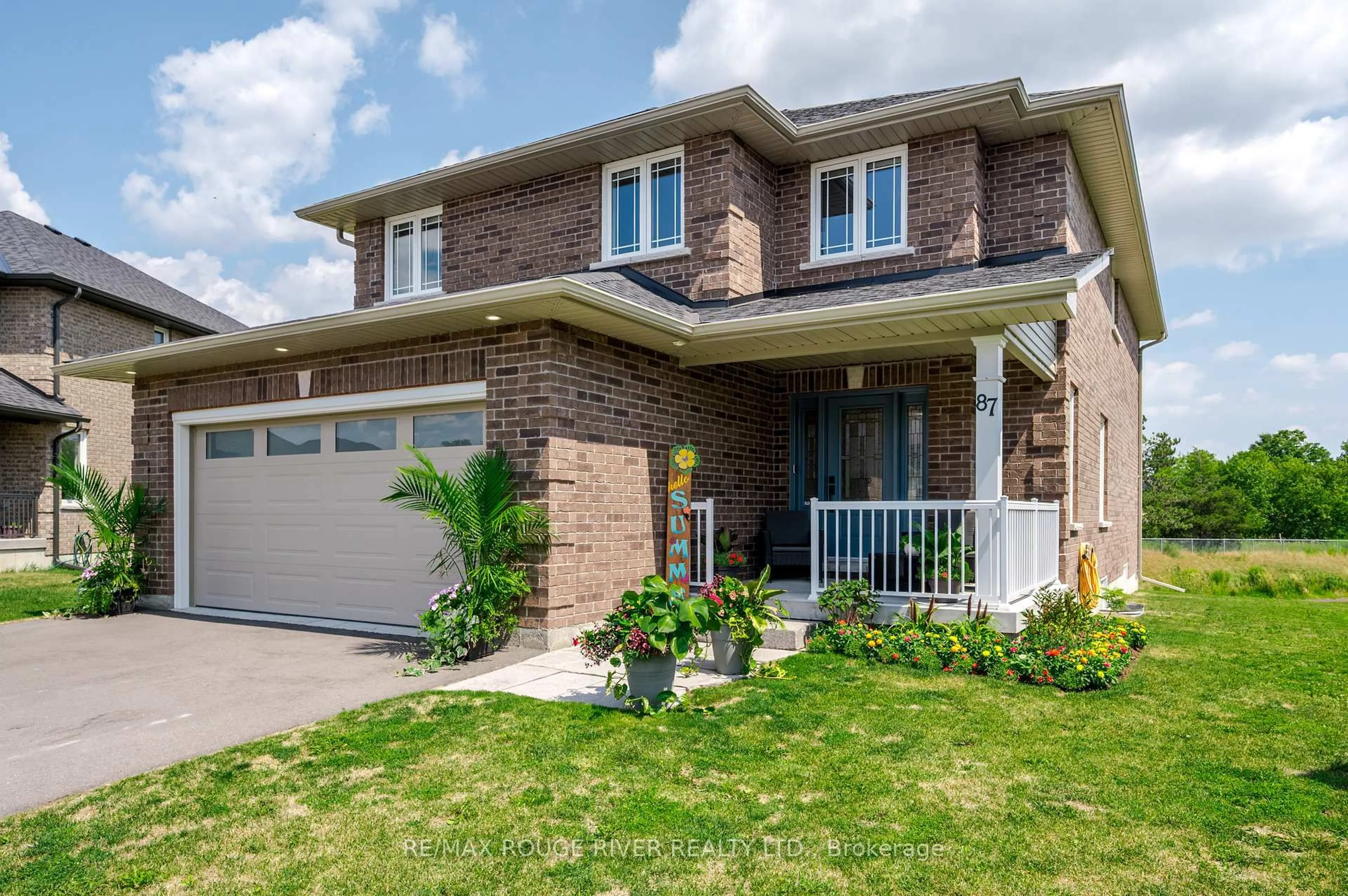 Home with brick exterior material, street for 87 Keeler Crt, Asphodel-Norwood Ontario K0L 2V0