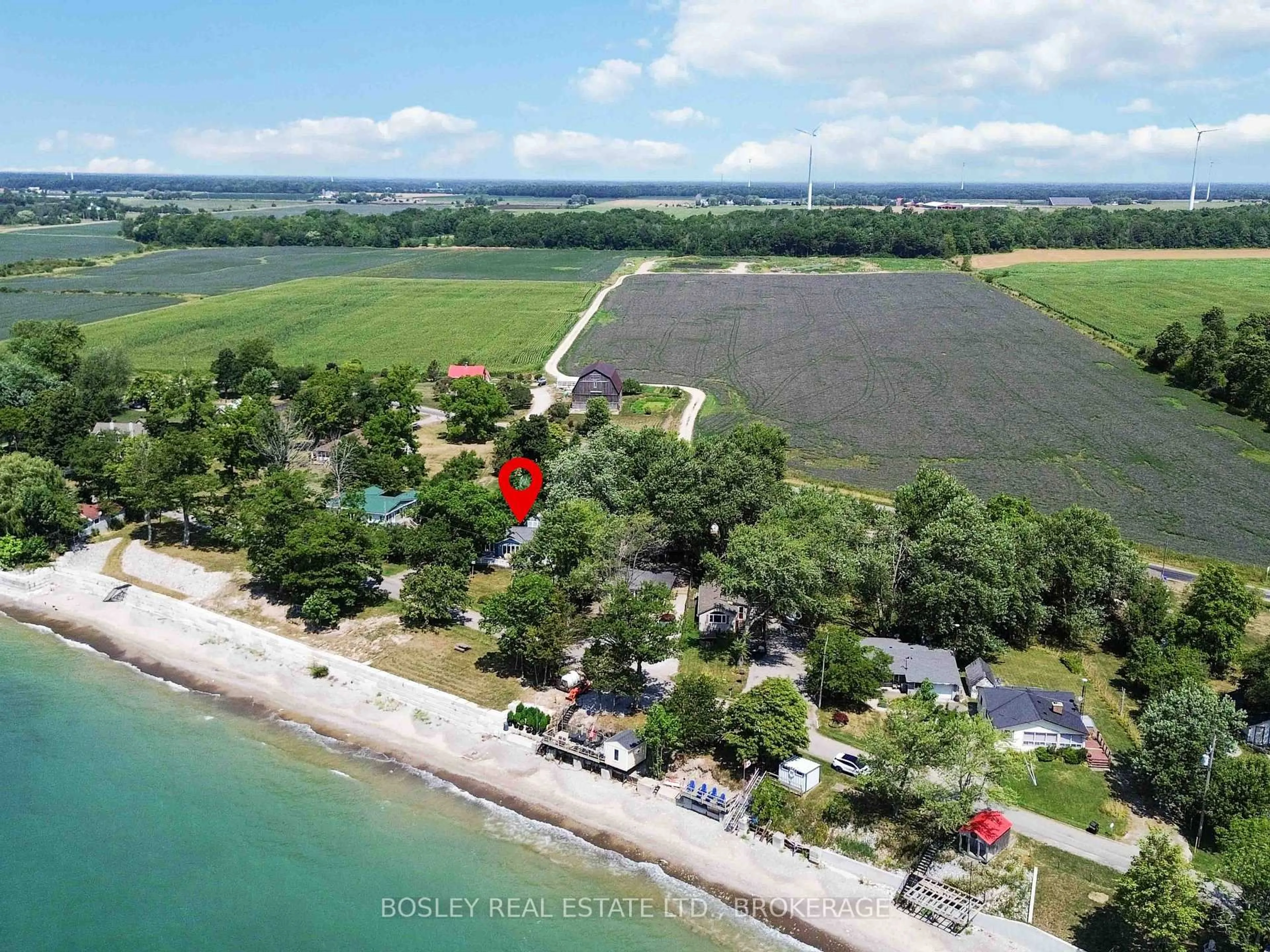 A pic from outside/outdoor area/front of a property/back of a property/a pic from drone, water/lake/river/ocean view for 557 EDGEWATER Pl, Haldimand Ontario N1A 2W8