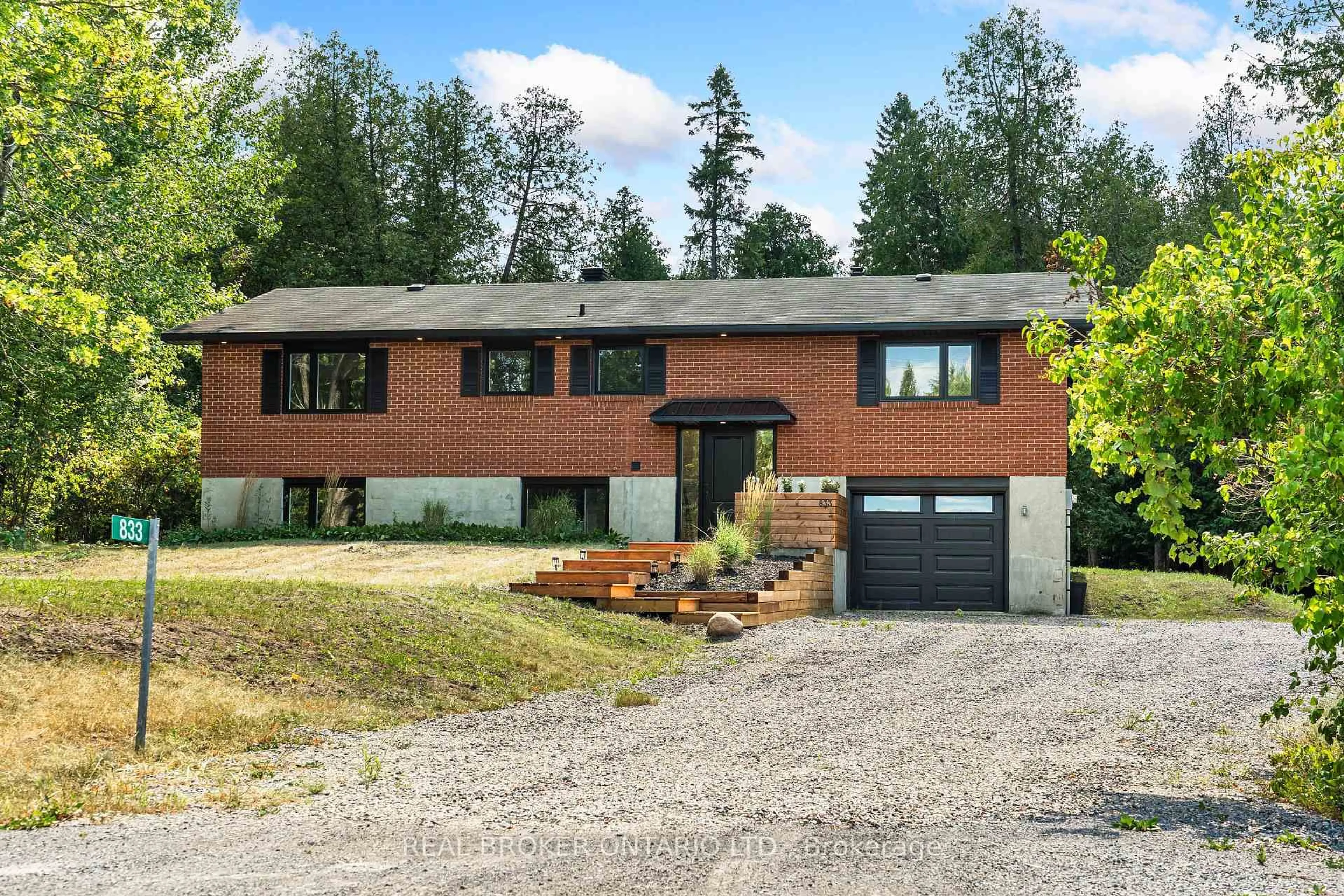 Home with brick exterior material, street for 833 Beavertail Rd, Carp Ontario K0A 1L0