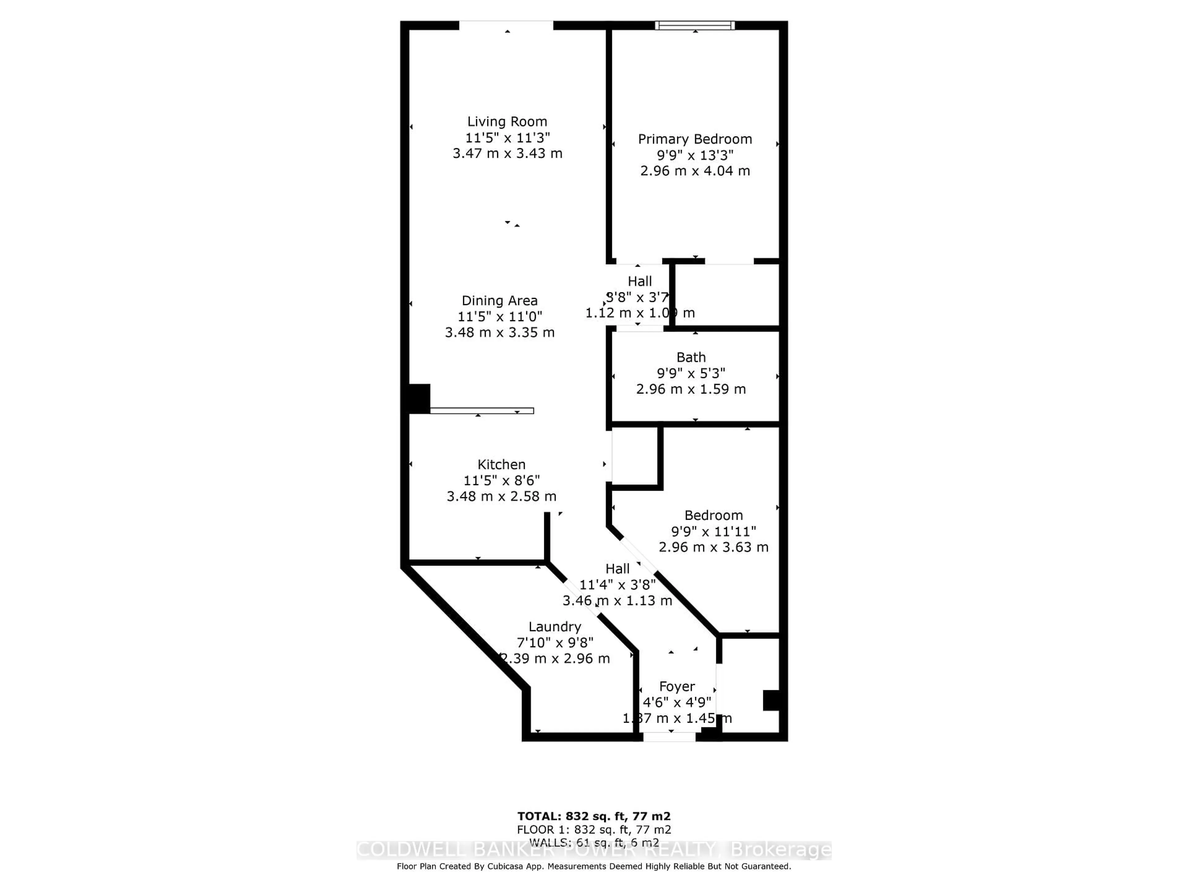 Floor plan for 435 Colborne St #503, London East Ontario N6B 2T2