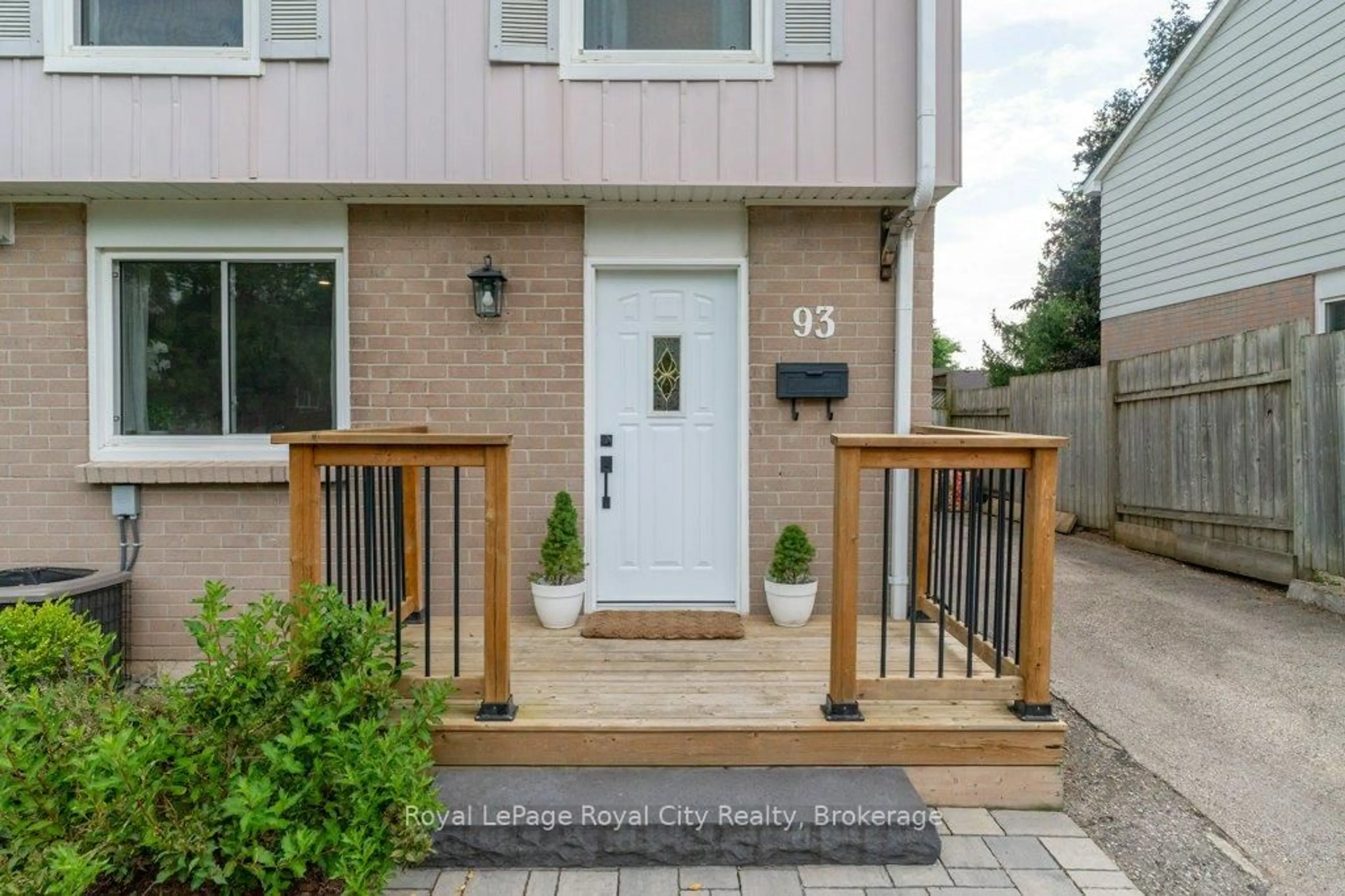 Home with brick exterior material, street for 93 Hadati Rd, Guelph Ontario N1E 6G9