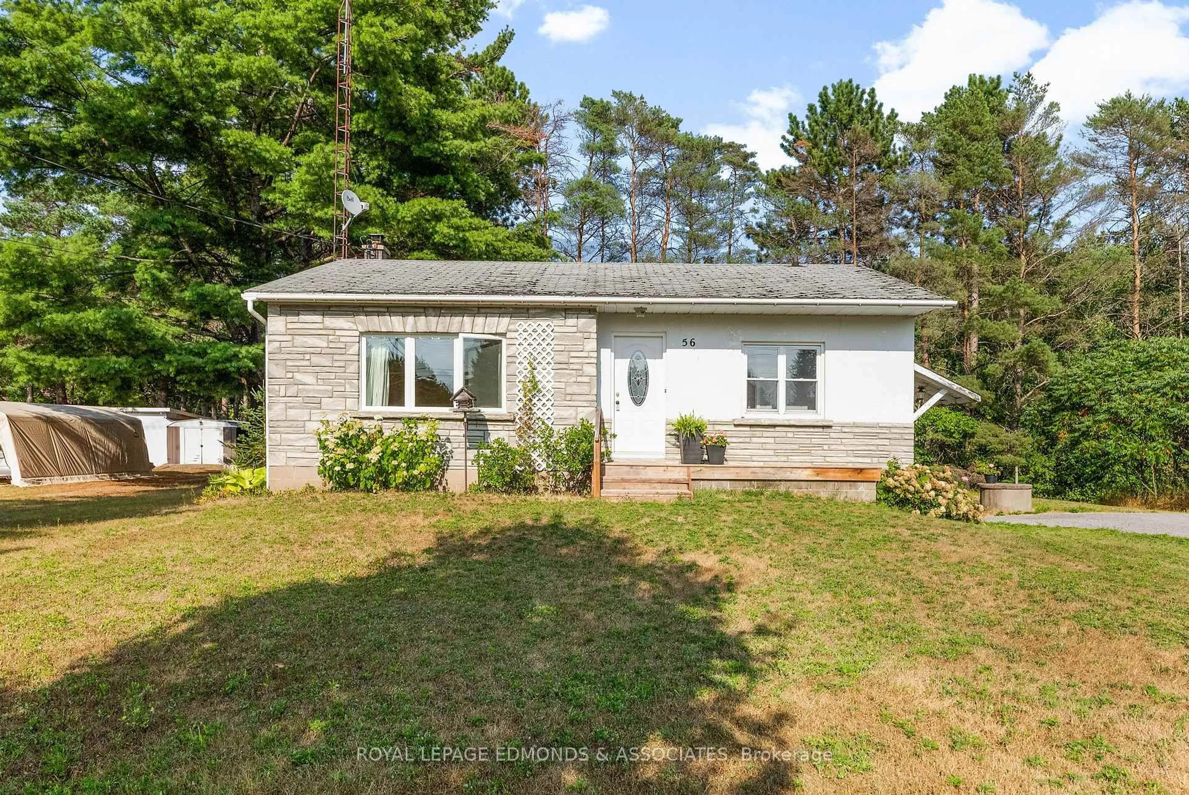 A pic from outside/outdoor area/front of a property/back of a property/a pic from drone, unknown for 56 Henry St, Killaloe Ontario K0J 2A0
