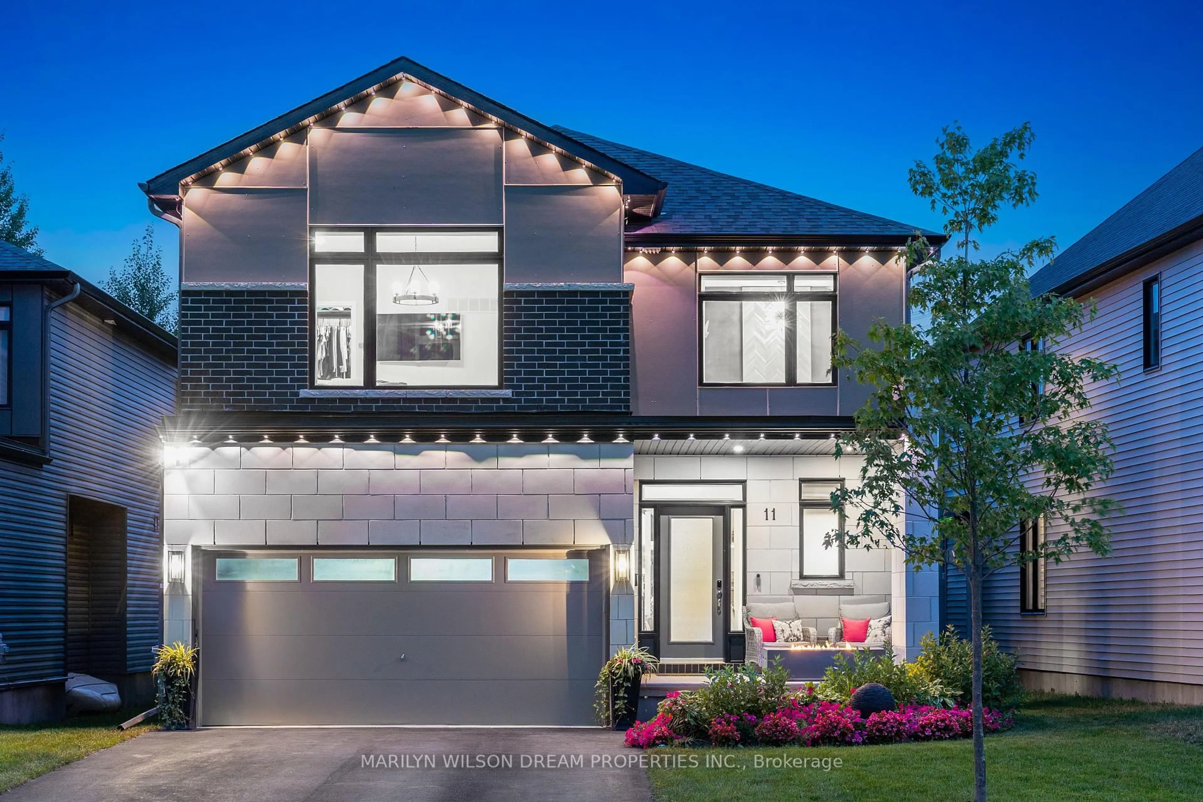 Home with brick exterior material, street for 11 Angel Hts, Stittsville Ontario K2S 2N3