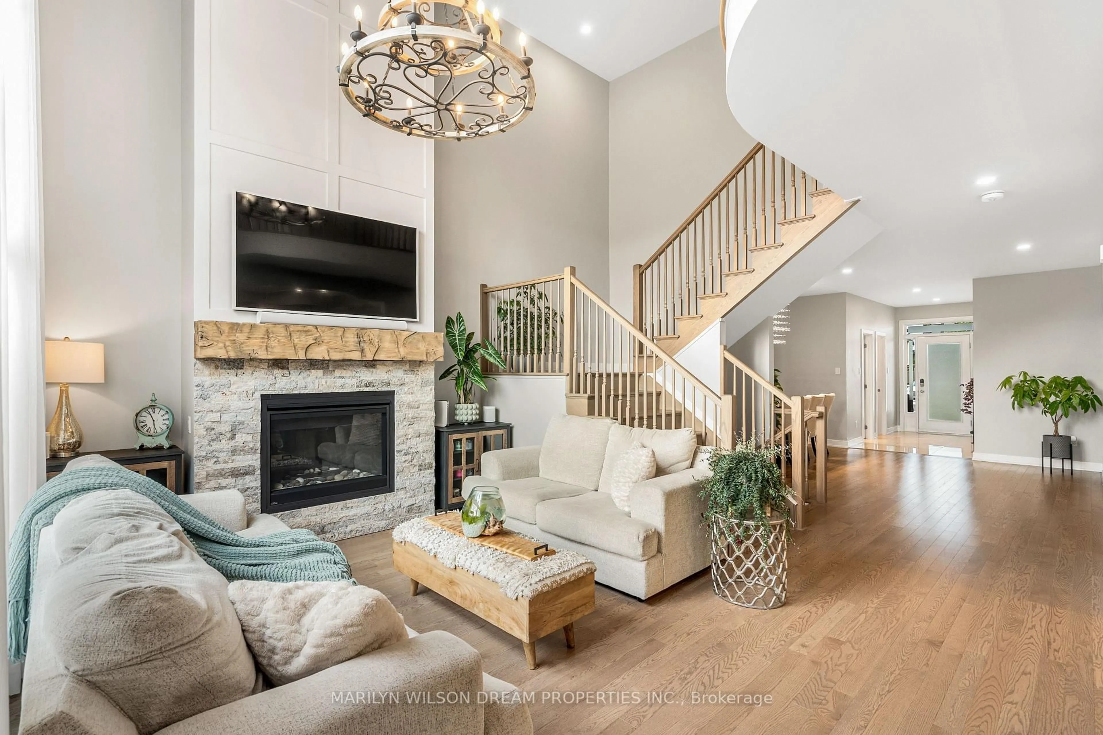 Living room with furniture, unknown for 11 Angel Hts, Stittsville Ontario K2S 2N3