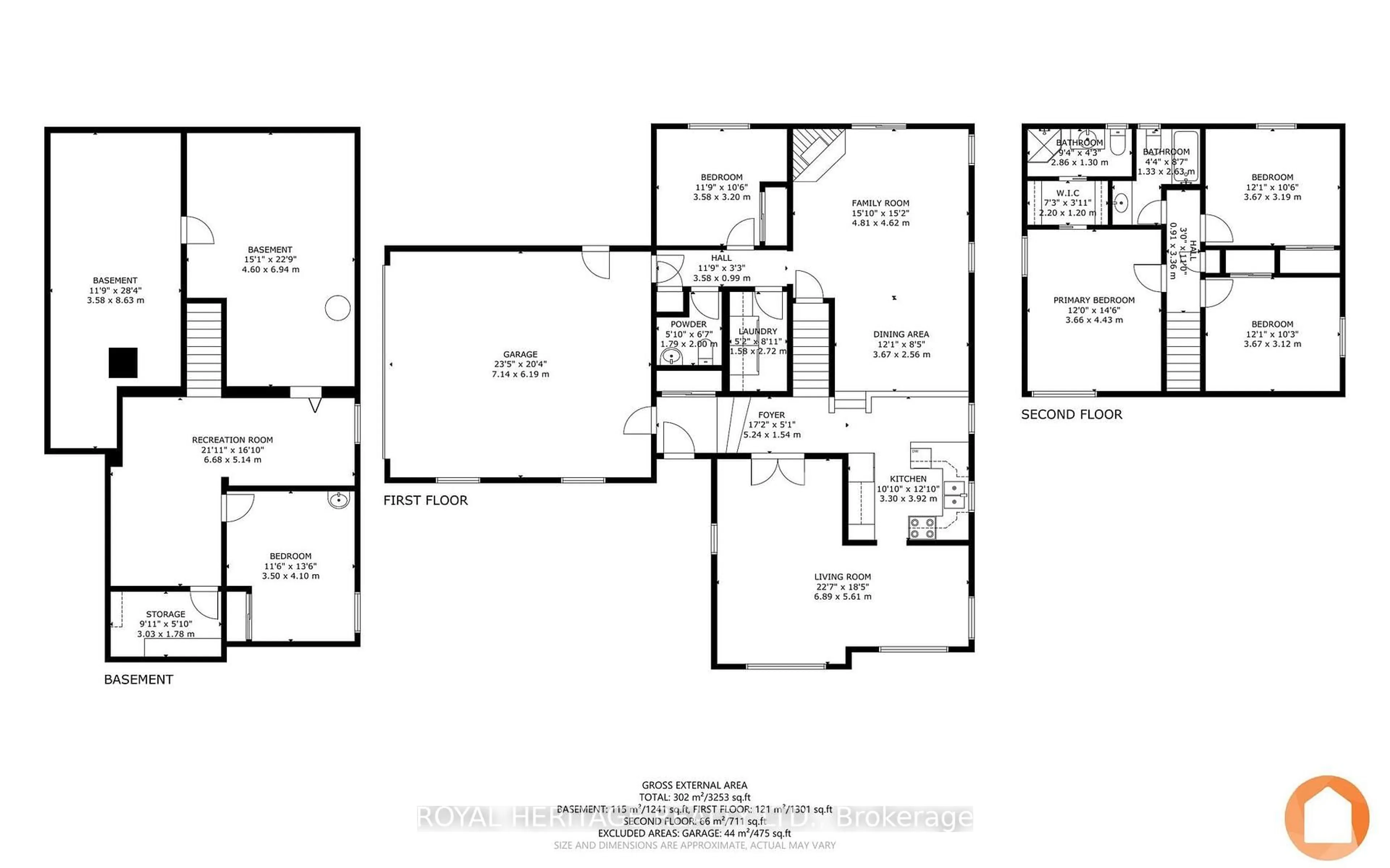 Floor plan for 15 Iroquois Ave, Brighton Ontario K0K 1H0