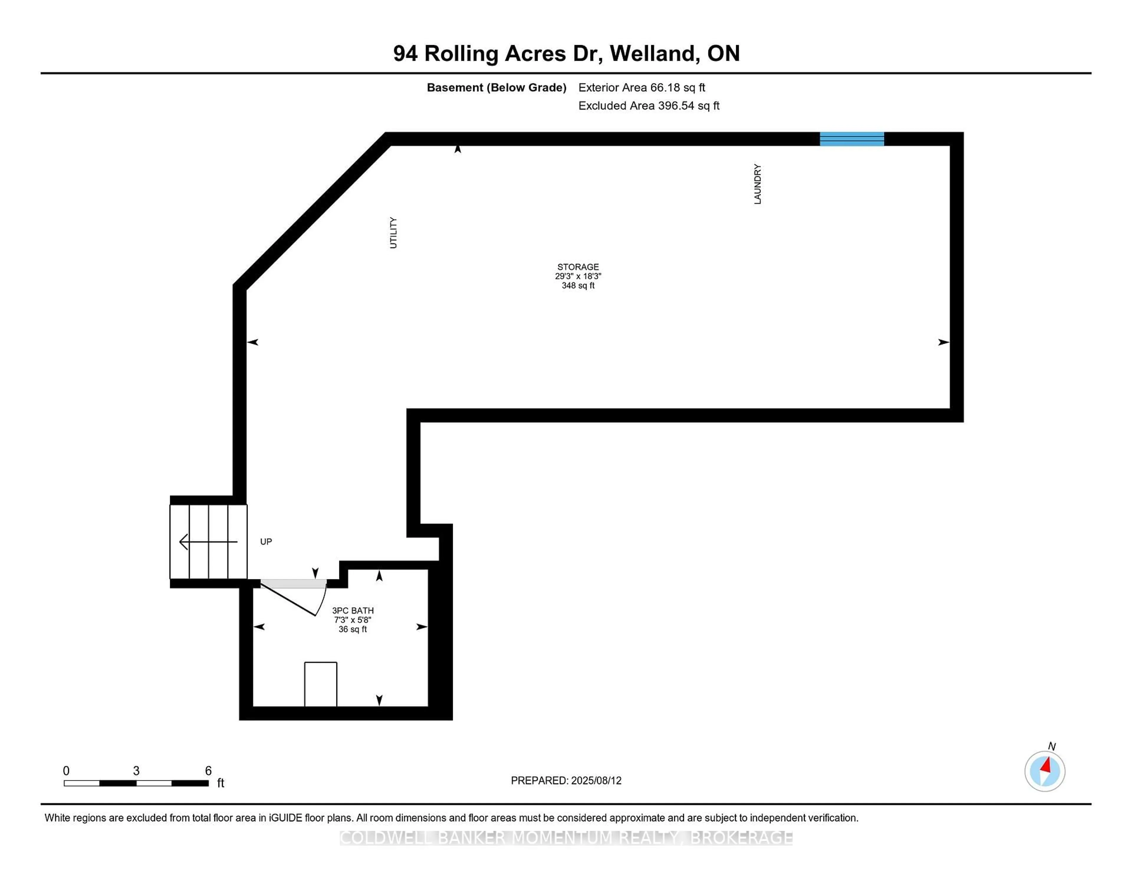 Floor plan for 94 Rolling Acres Dr, Welland Ontario L3C 3N7