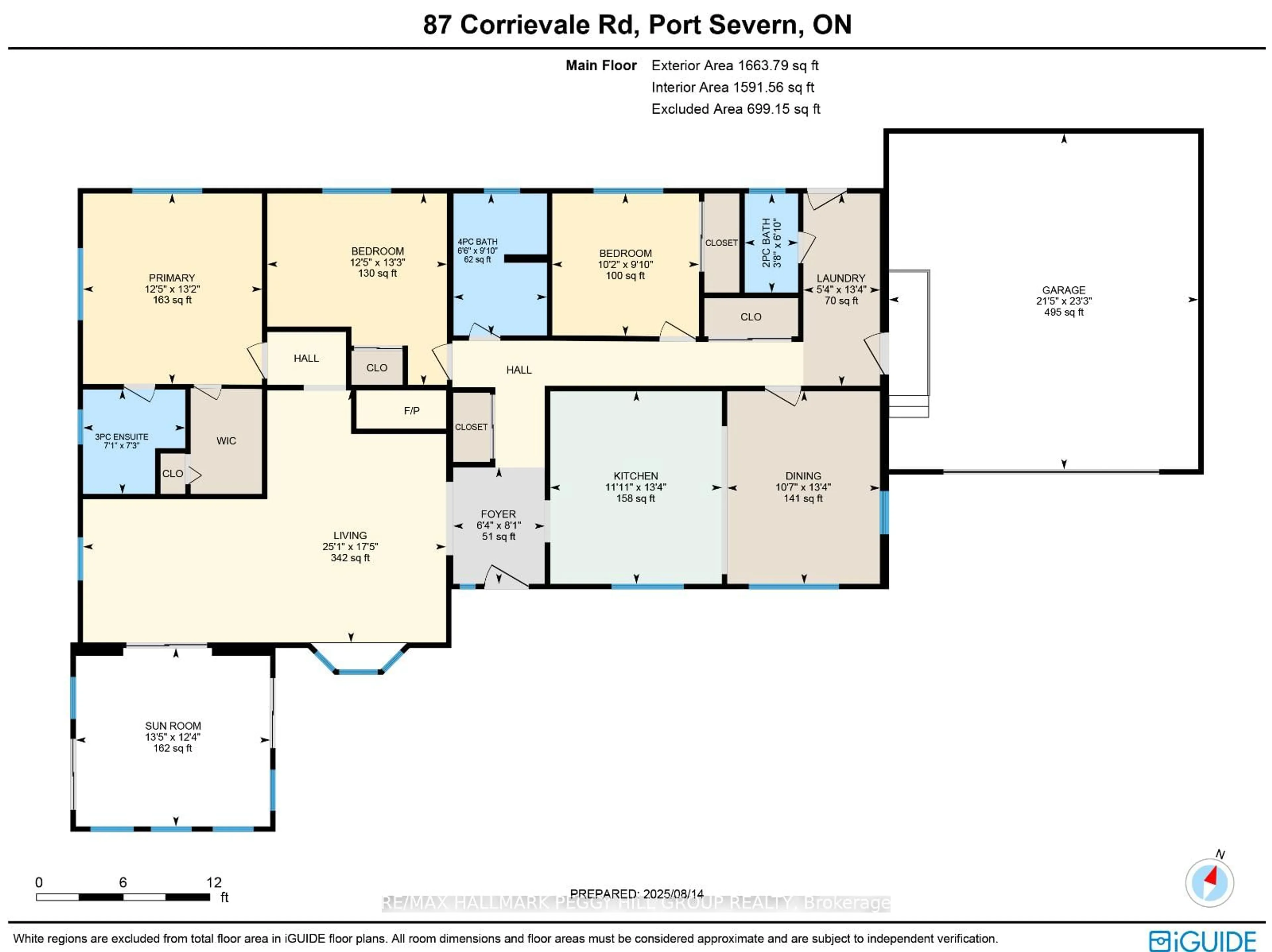 Floor plan for 87 Corrievale Rd, Georgian Bay Ontario L0K 1S0