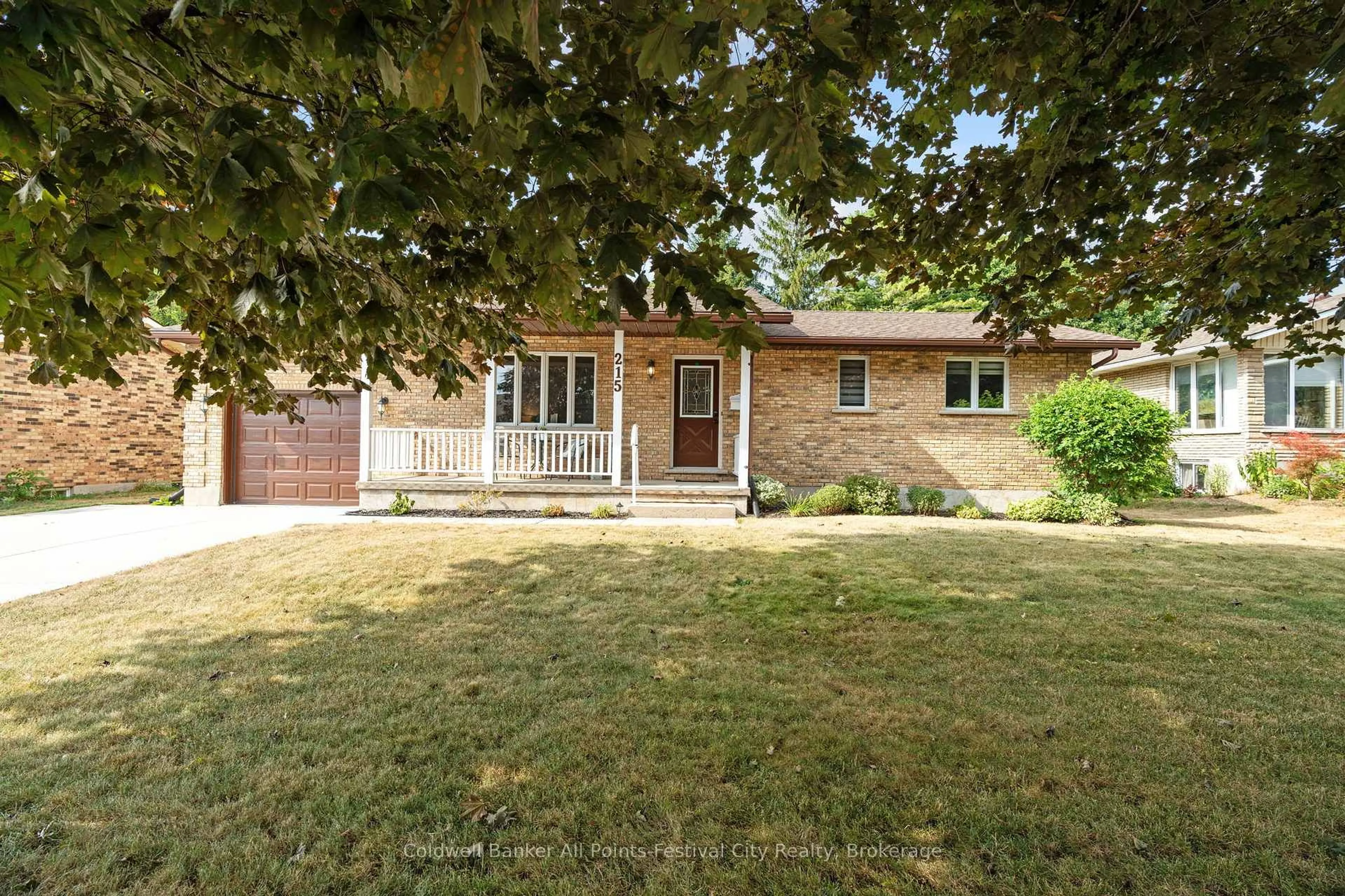 Home with brick exterior material, street for 215 Bennett St, Goderich Ontario N7A 1A8