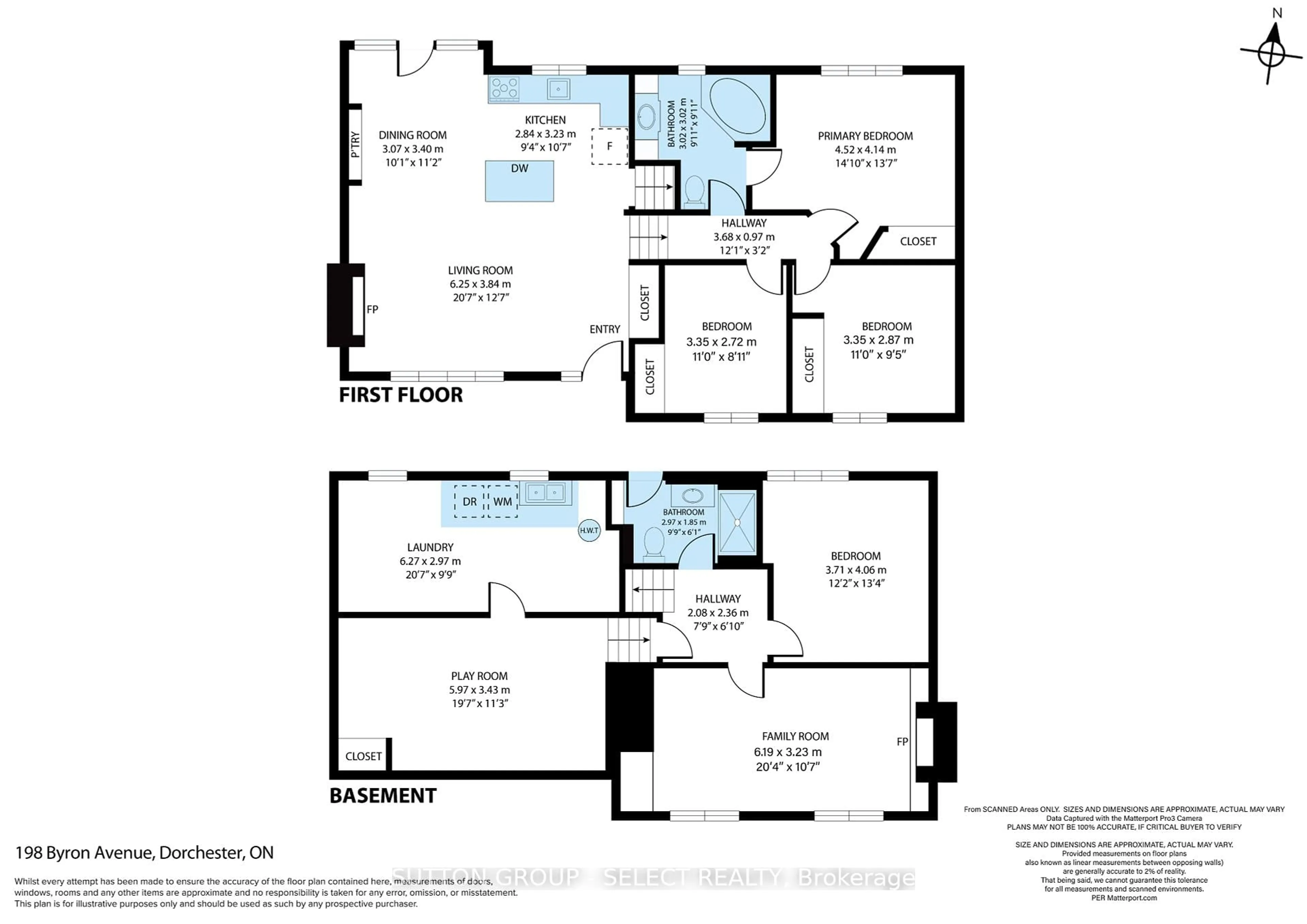 Floor plan for 198 Byron Ave, Thames Centre Ontario N0L 1G3