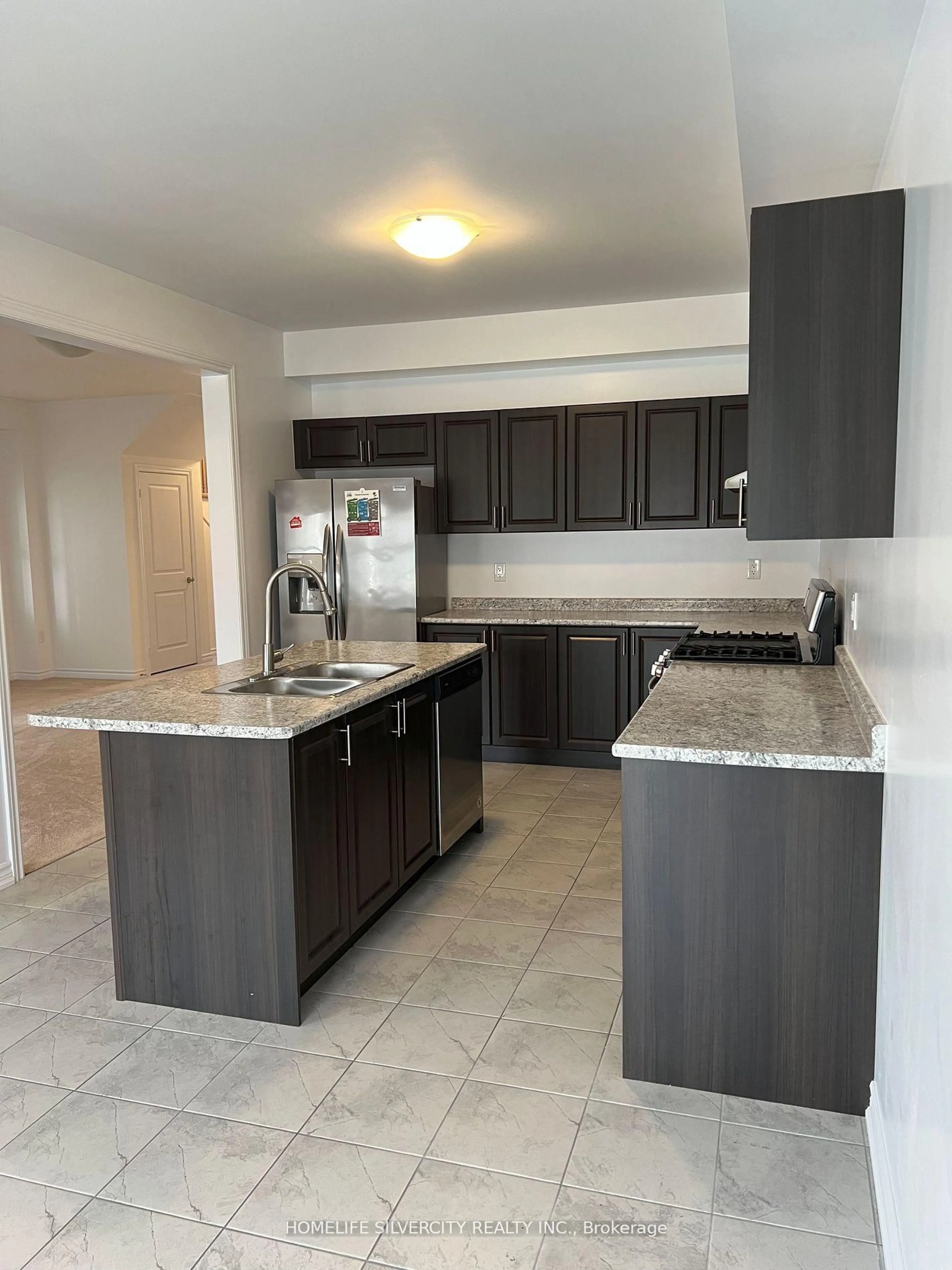 Open concept kitchen, ceramic/tile floor for 178 Seeley Ave, Southgate Ontario N0C 1B0