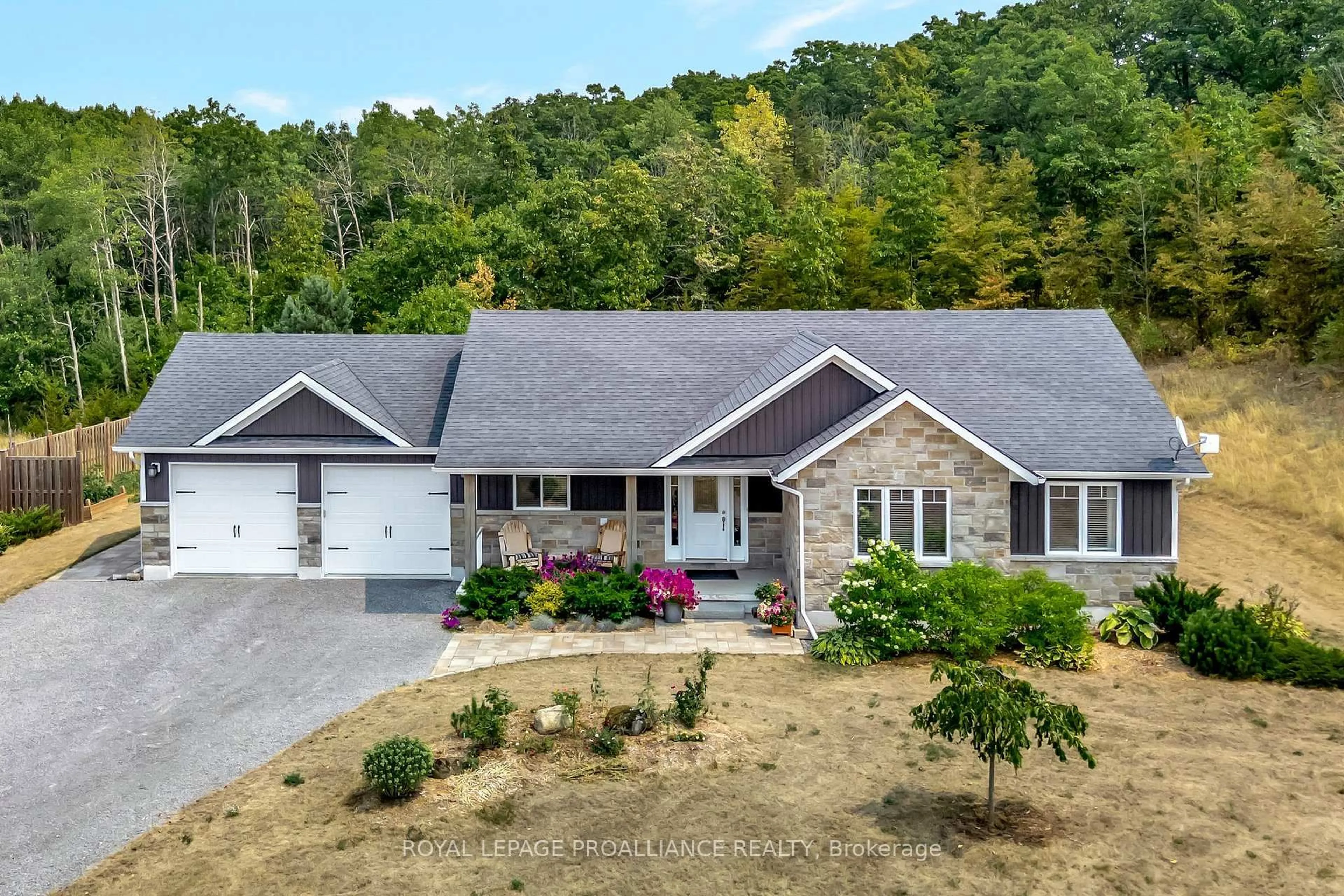 A pic from outside/outdoor area/front of a property/back of a property/a pic from drone, unknown for 59 Potter Rd, Quinte West Ontario K8V 5P6