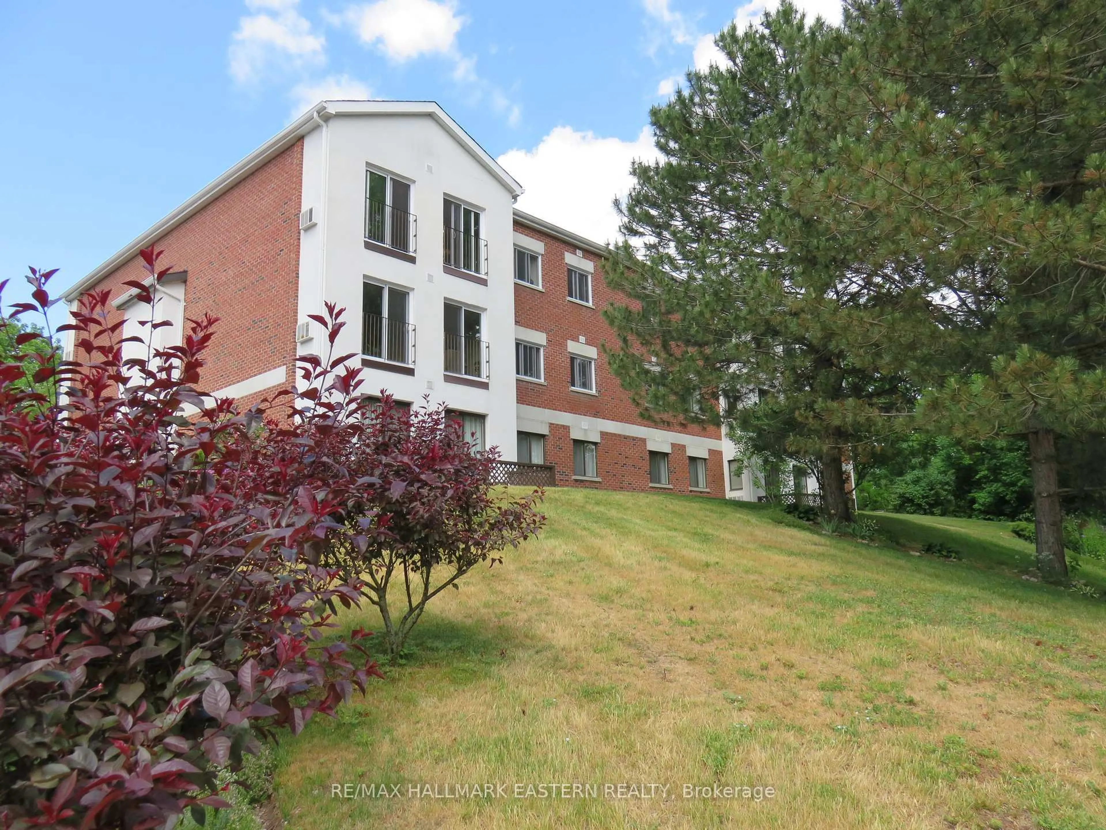 A pic from outside/outdoor area/front of a property/back of a property/a pic from drone, building for 1111 Water St #208, Peterborough North Ontario K9H 3P7