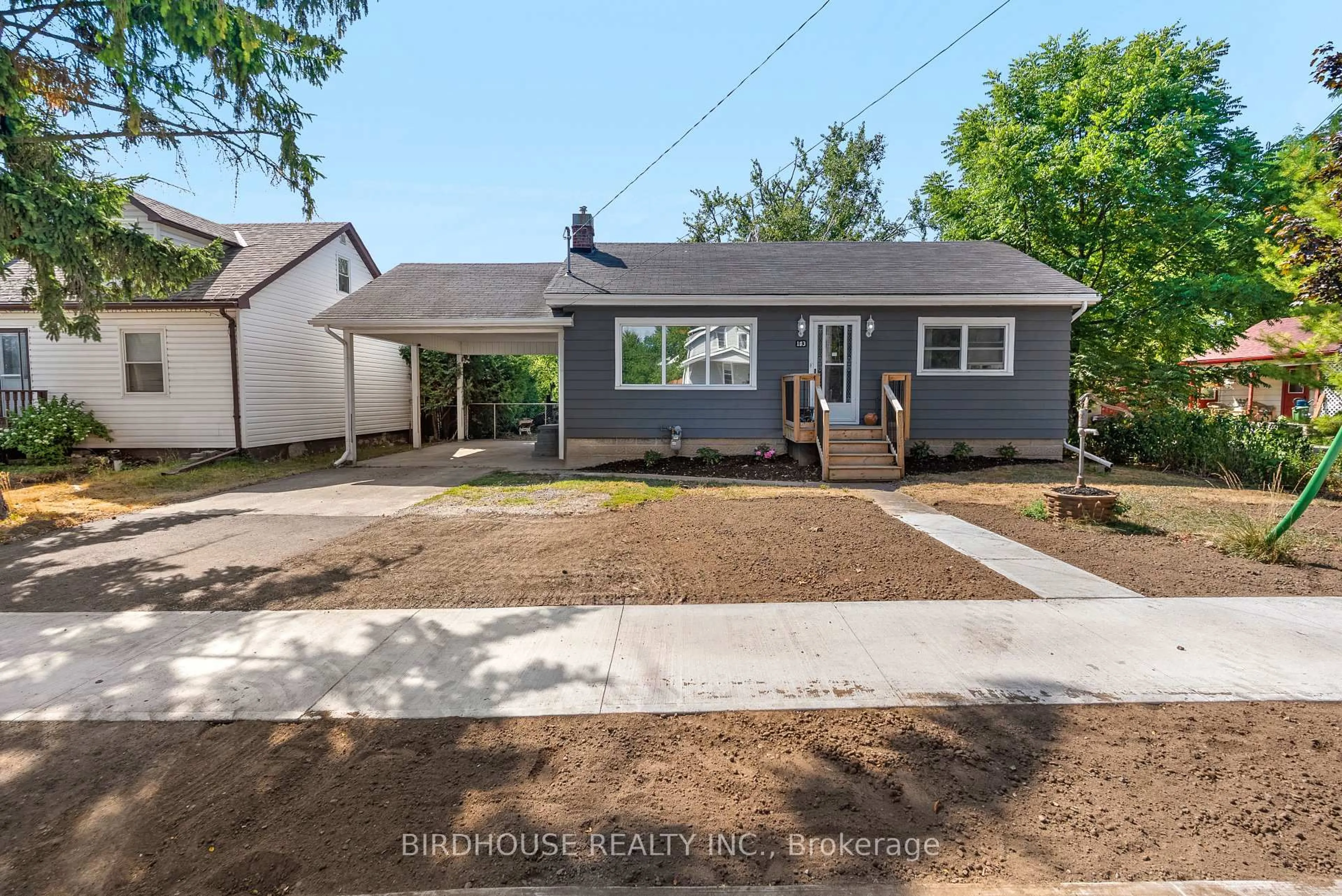 Home with vinyl exterior material, street for 103 King St, Kawartha Lakes Ontario K9V 1E1
