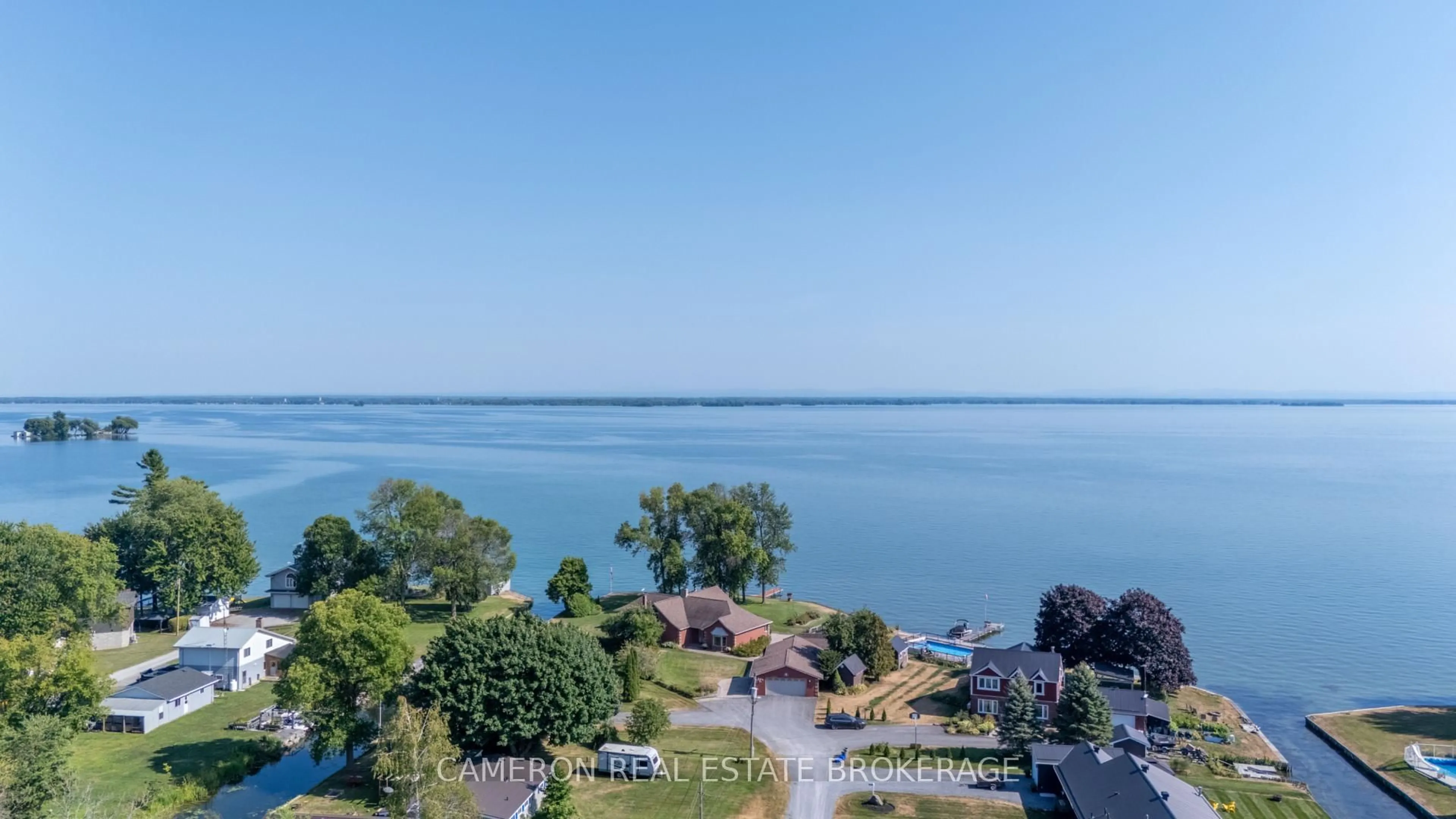 A pic from outside/outdoor area/front of a property/back of a property/a pic from drone, water/lake/river/ocean view for 6239 59th Ave, South Glengarry Ontario K0C 1N0