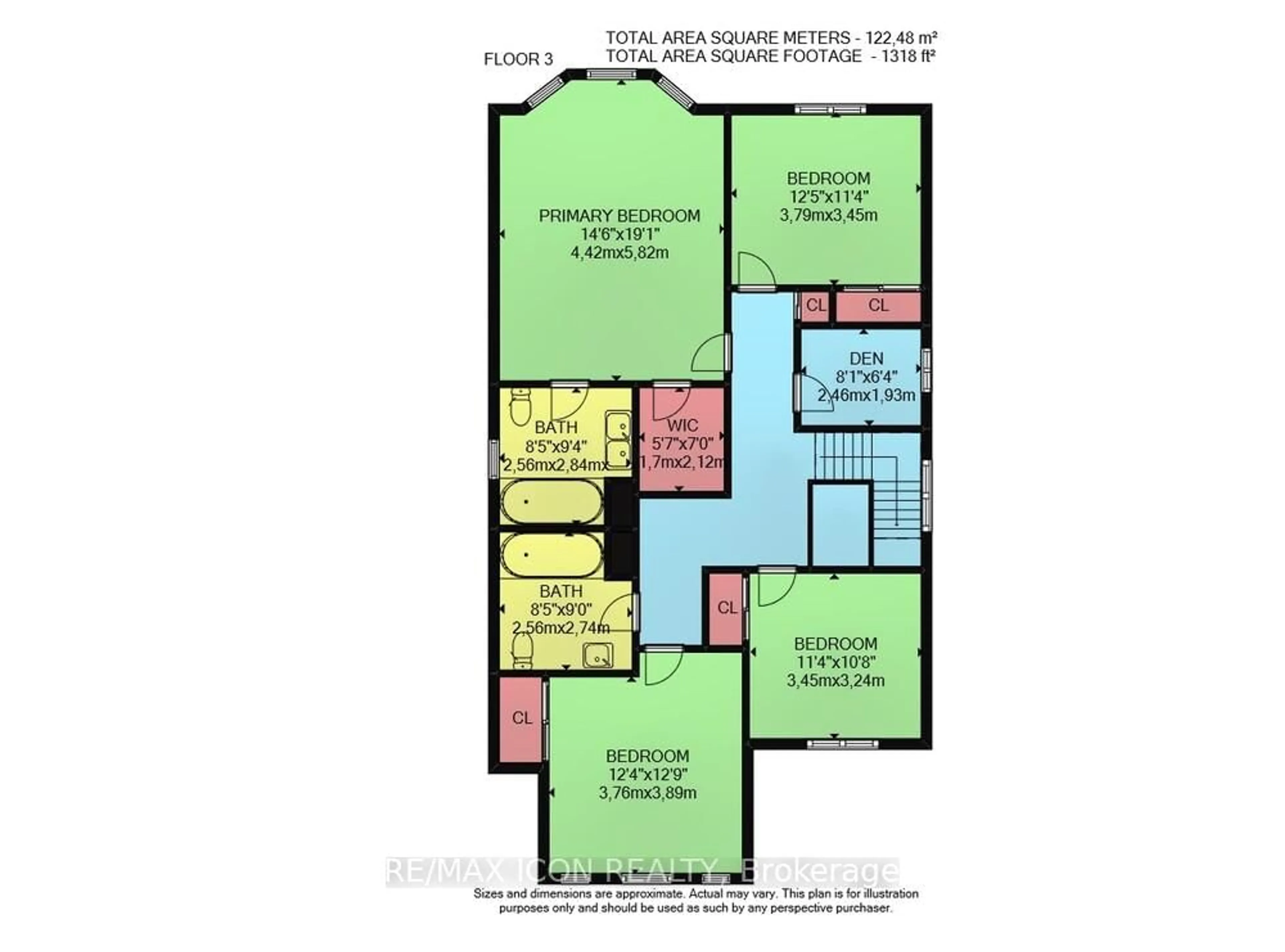Floor plan for 3333 Emilycarr Lane, London South Ontario N6L 0A3