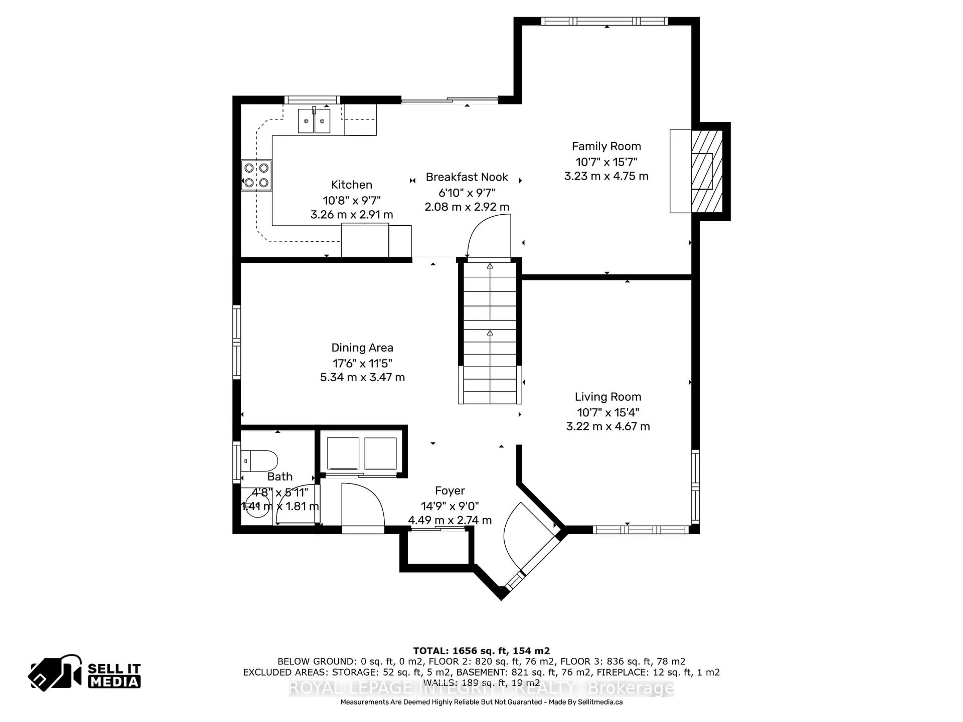 Floor plan for 775 Adencliffe Dr, Orleans Ontario K4A 3E5