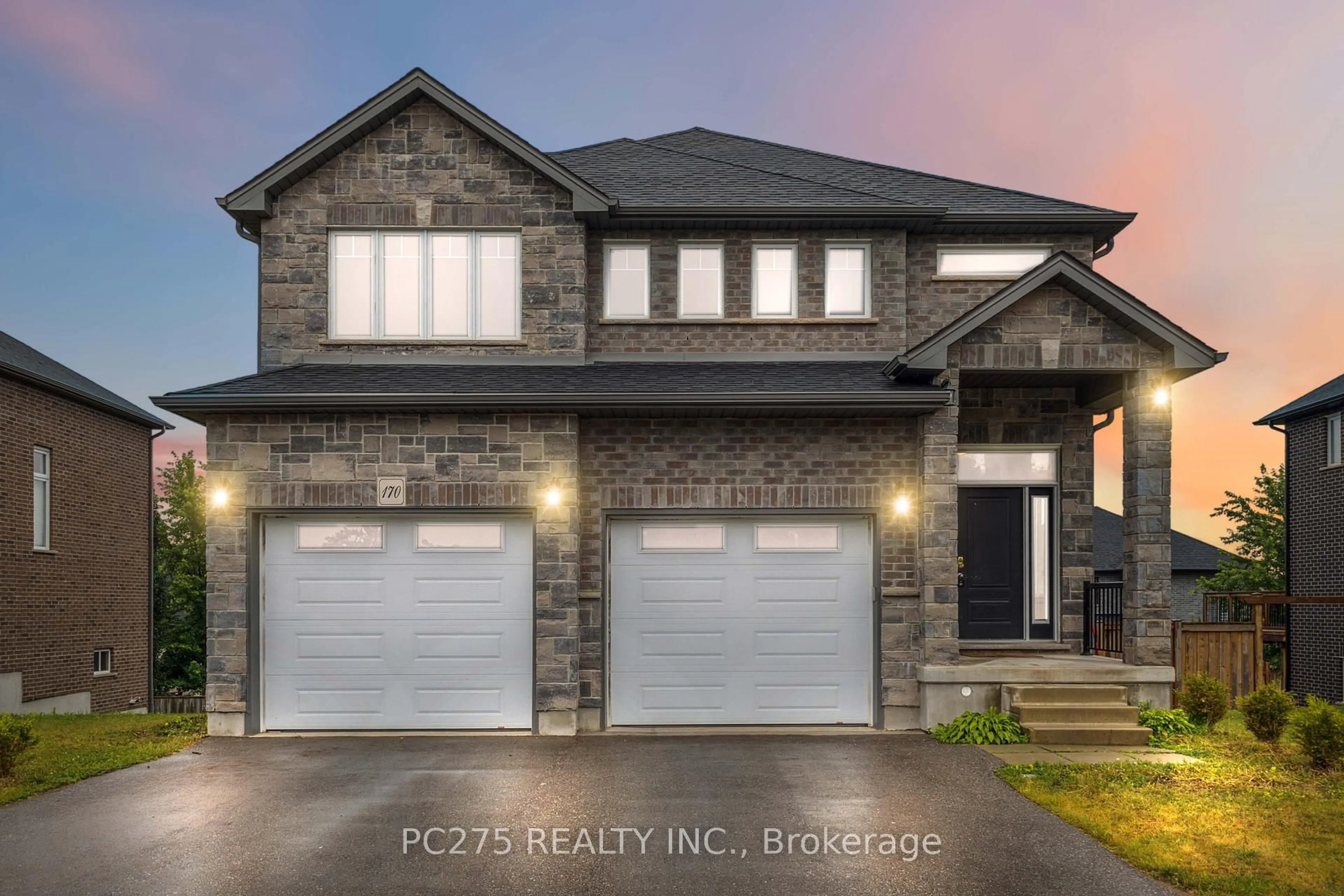 Home with brick exterior material, street for 170 Queen St, Middlesex Centre Ontario N0L 1R0