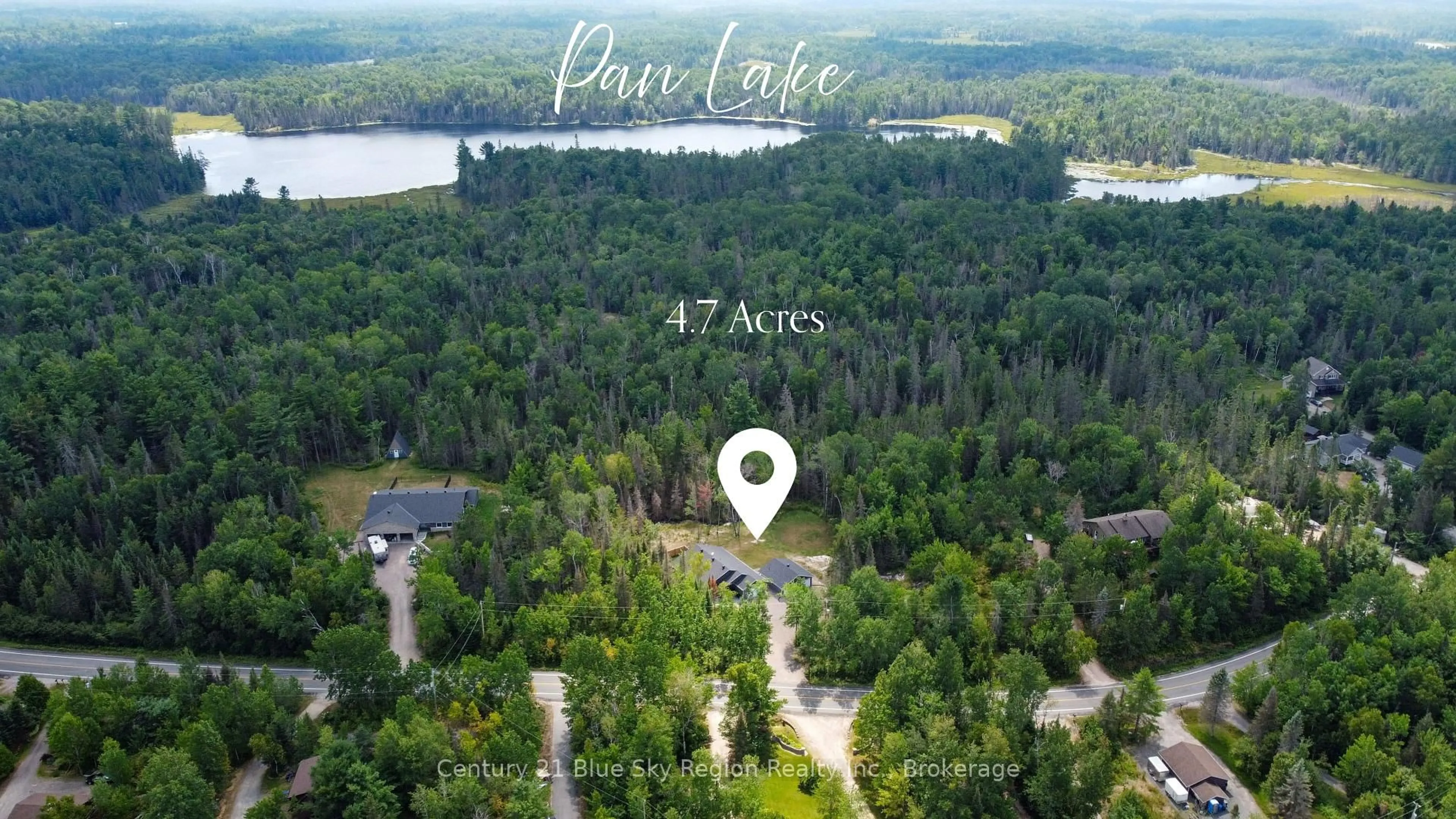 A pic from outside/outdoor area/front of a property/back of a property/a pic from drone, water/lake/river/ocean view for 844 Macpherson Dr, East Ferris Ontario P0H 1K0