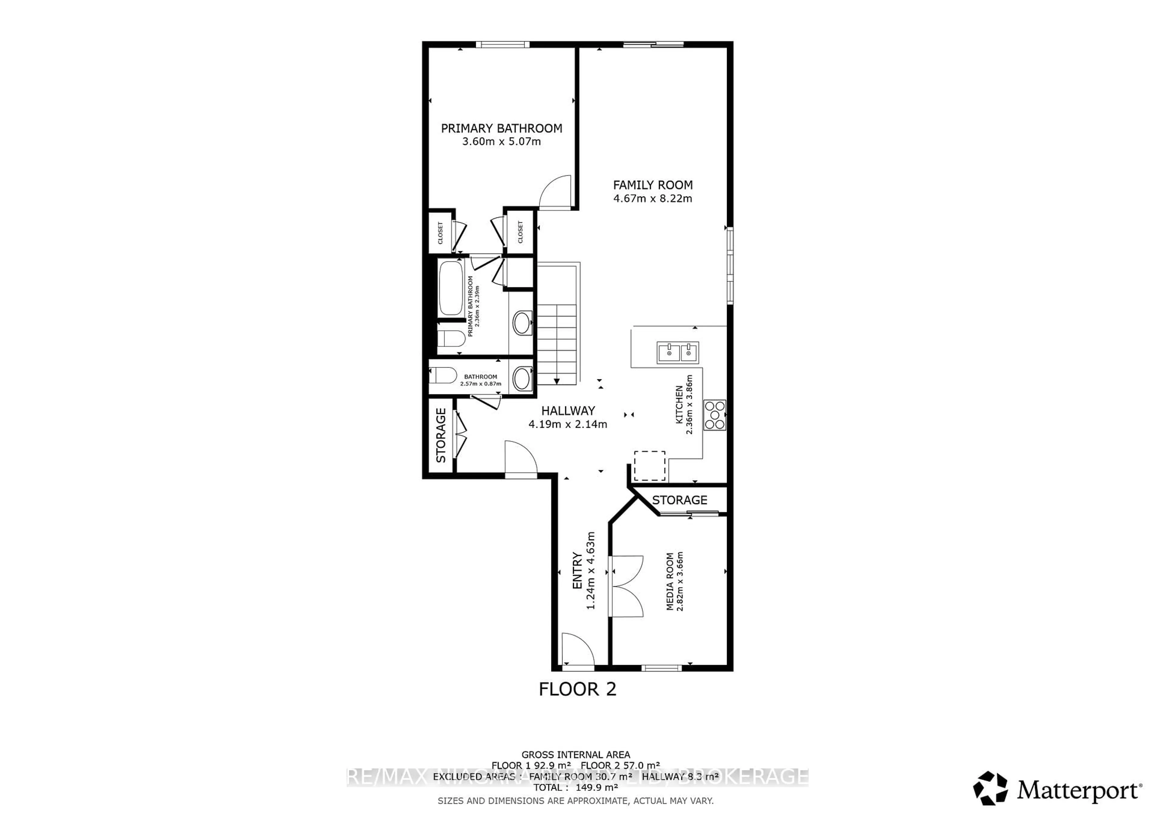 Floor plan for 149 Roselawn Cres, Welland Ontario L3C 0C5
