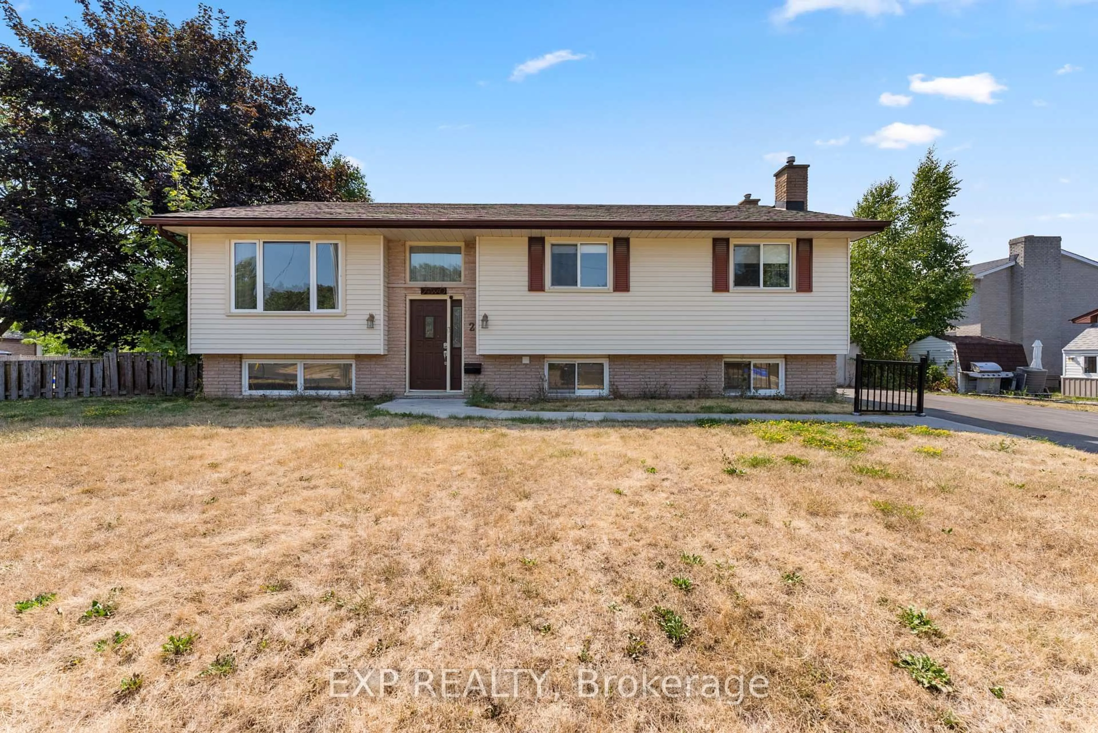Home with vinyl exterior material, street for 2 Alnet Dr, Belleville Ontario K8P 4V8