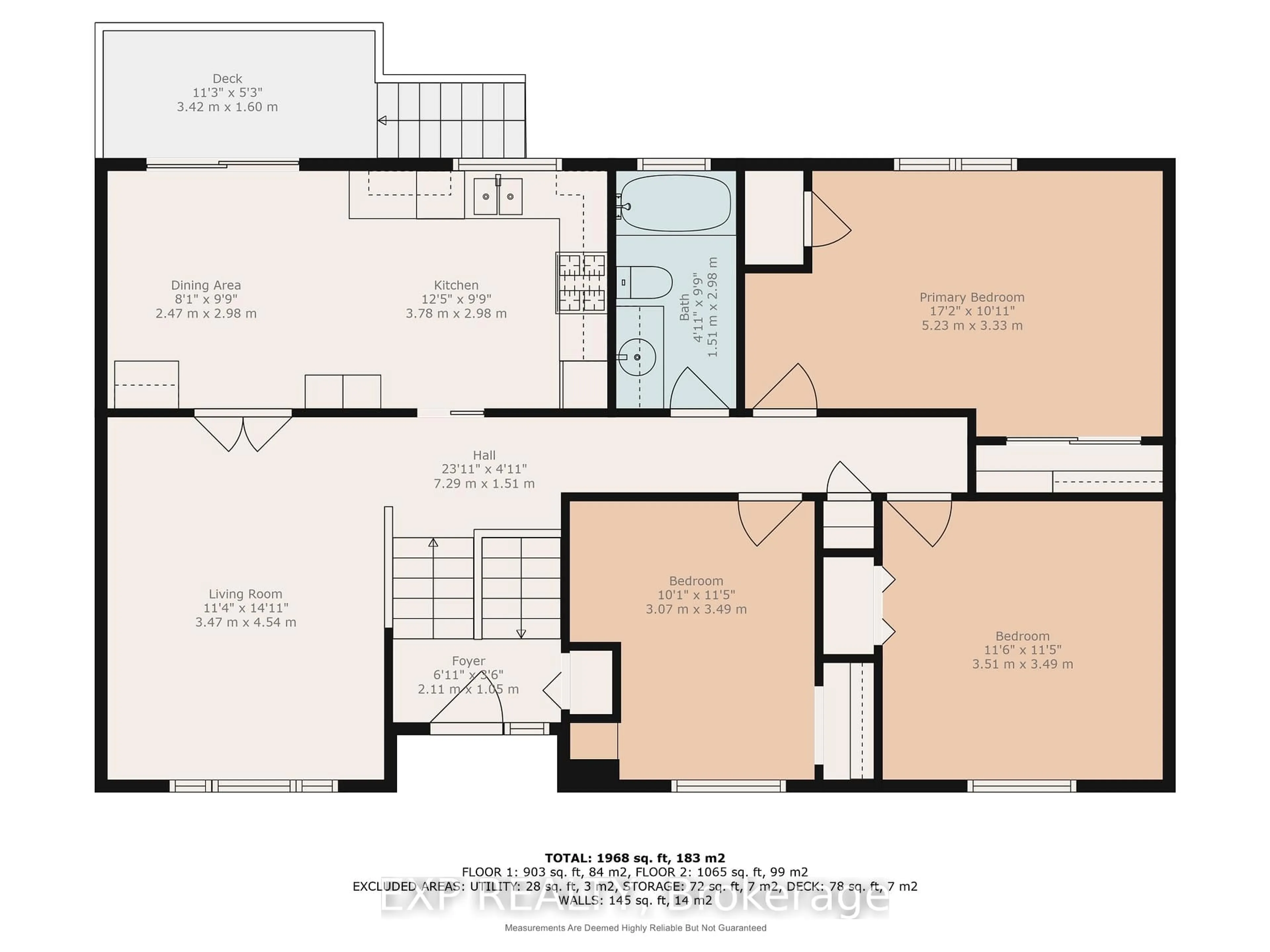 Floor plan for 2 Alnet Dr, Belleville Ontario K8P 4V8