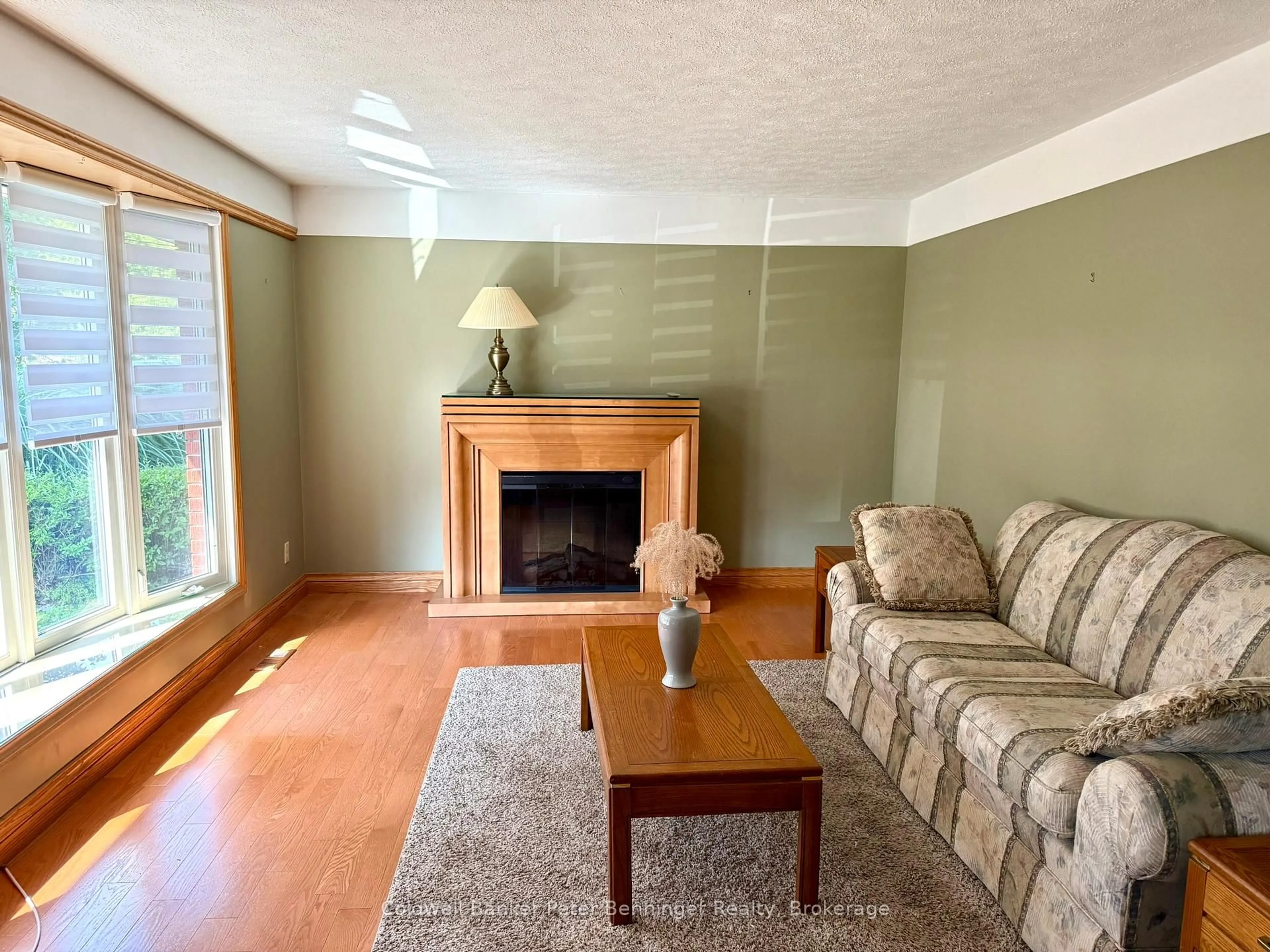 Living room with furniture, wood/laminate floor for 12 Mullen Dr, Brockton Ontario N0G 2V0