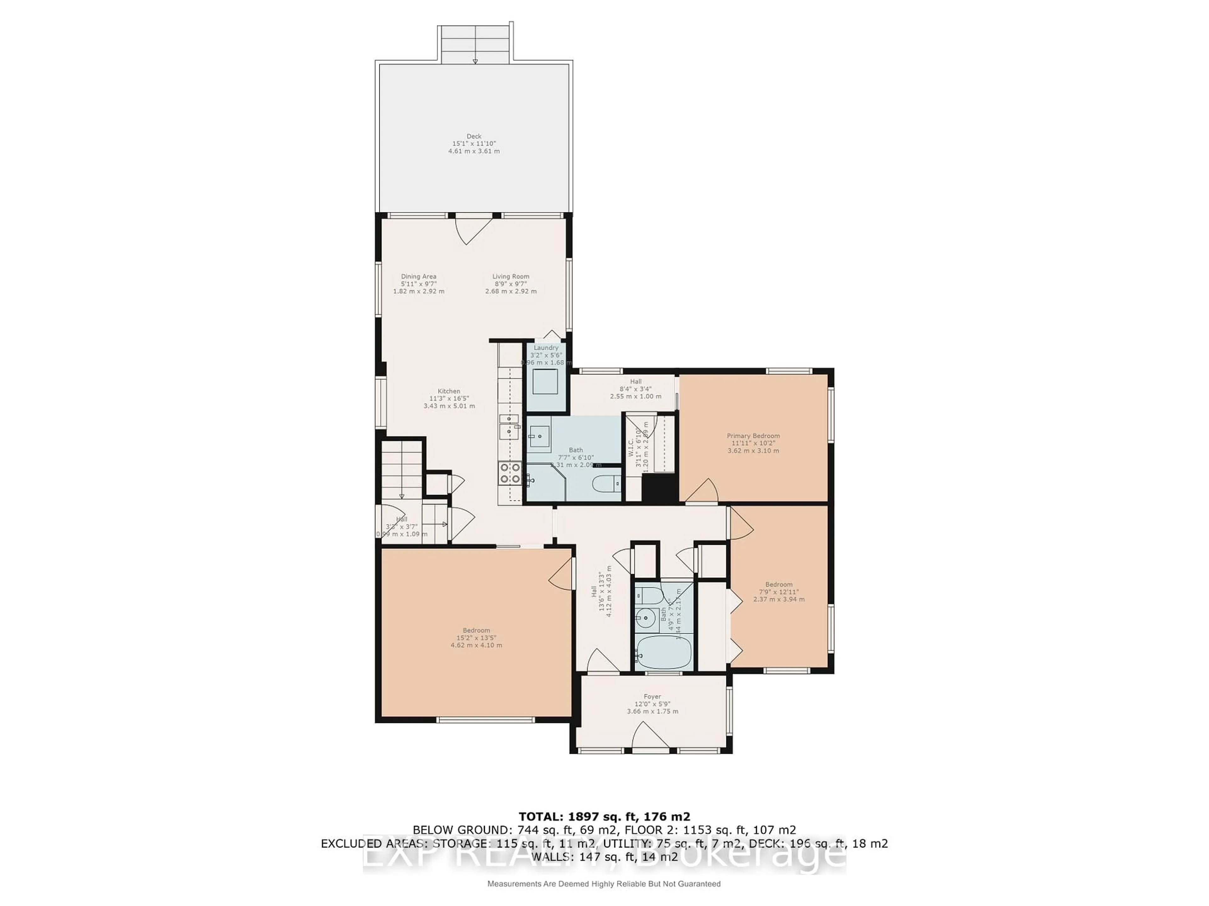 Floor plan for 18 Montgomery Blvd, Belleville Ontario K8N 1H9